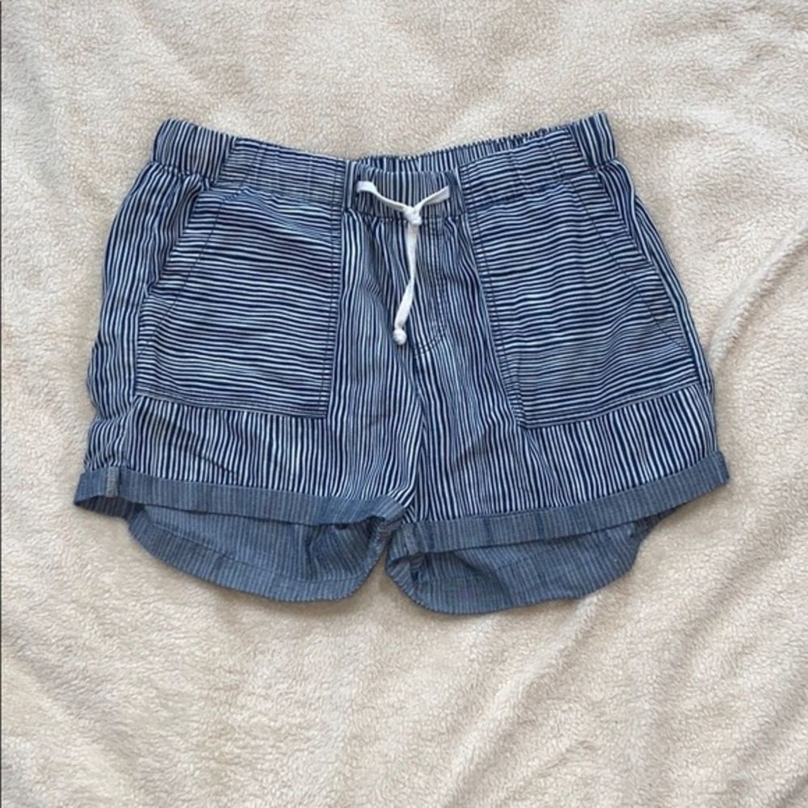 Other Miami Nautical Striped Drawstring Waist Shorts | Sz S Size 27" / US 4 / IT 40 - 2 Thumbnail