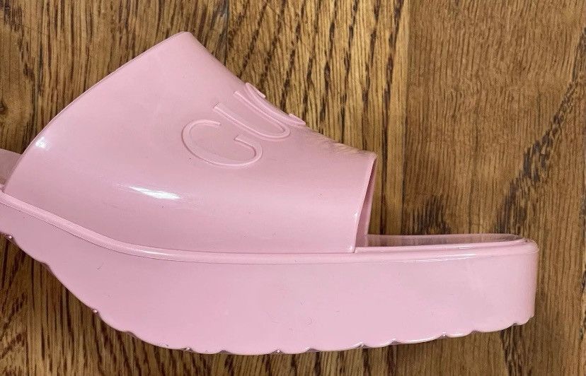 Gucci Gucci Patent Leather Sandals Heels Light Pink Women’s 39 Size US 9 / IT 39 - 4 Thumbnail