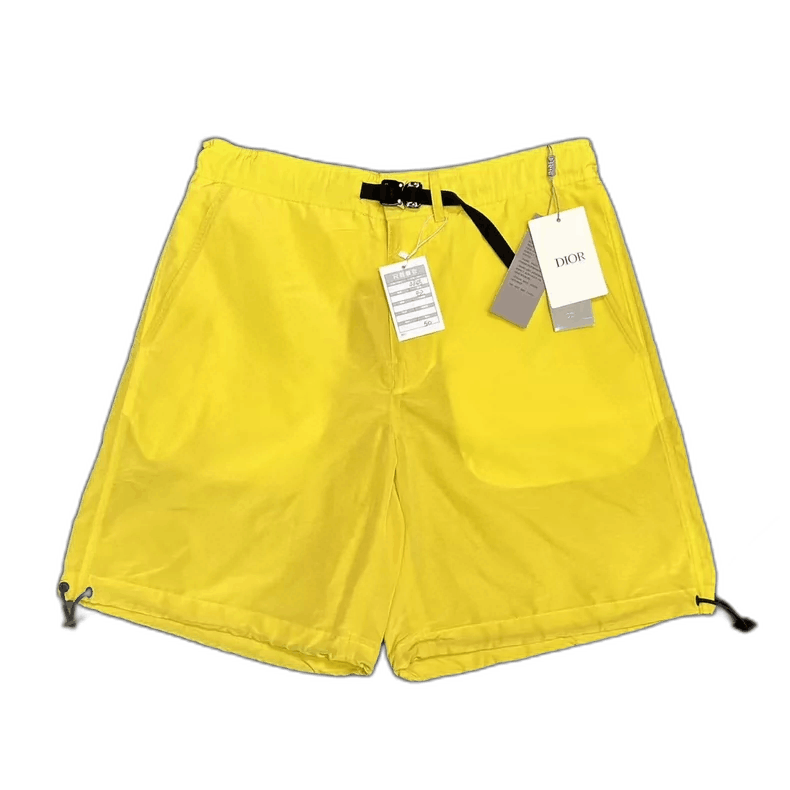 Dior DIOR Yellow Casual Drawstring Shorts for Men-yf Size US 44 / EU 60 - 1 Thumbnail