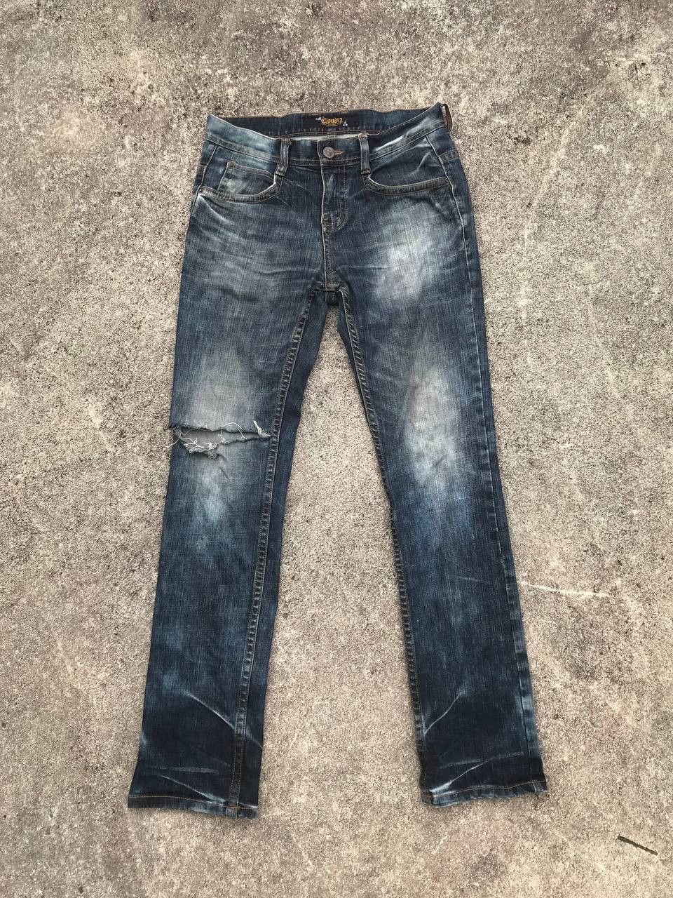 Tornado Mart Tamashi Cloud 72 Skullwings Undercover embroidered distress Size US 30 / EU 46 - 2 Thumbnail
