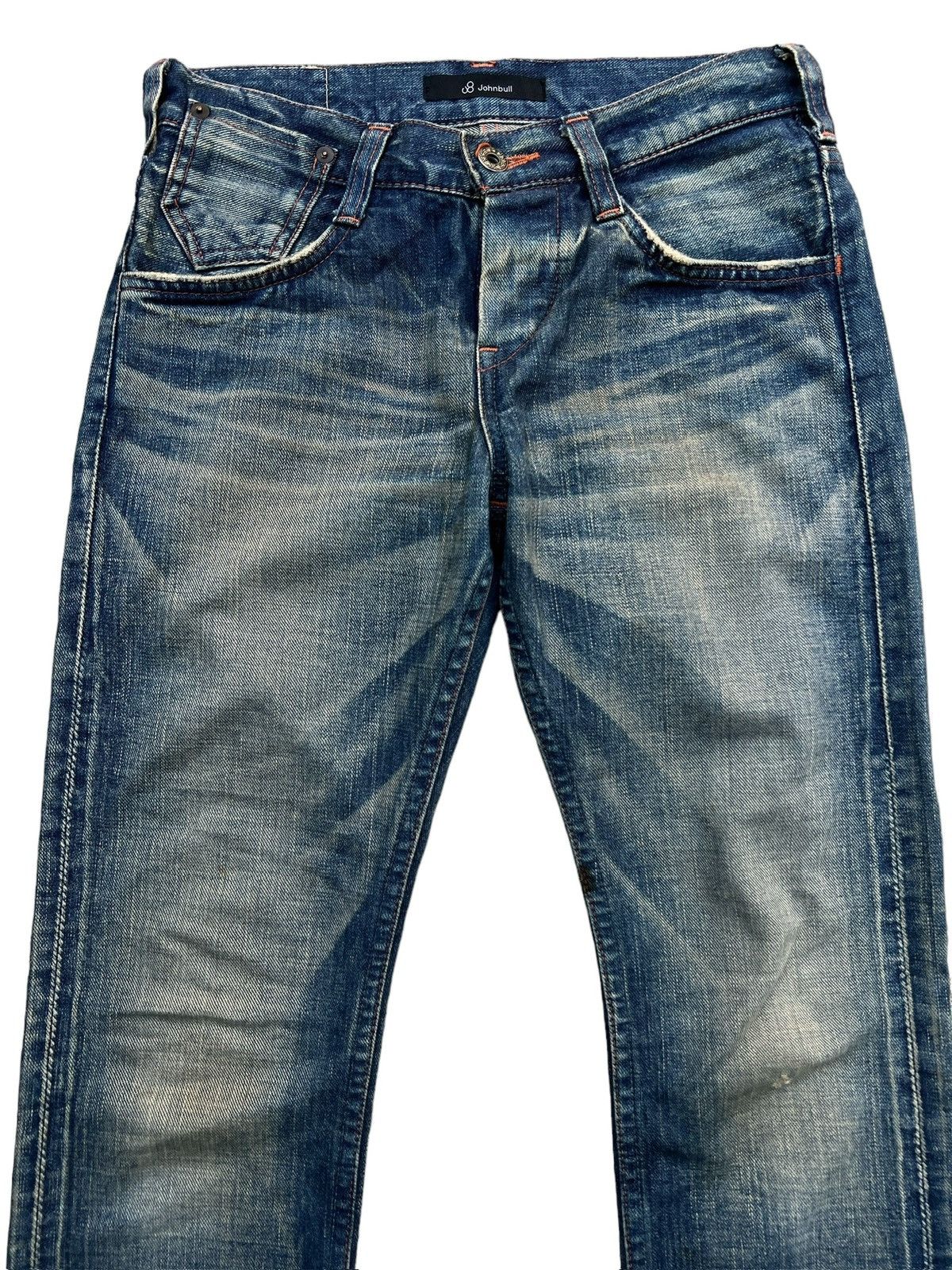Johnbull John Bull Japan Buckle Back Selvedge StraightCut Jeans 28x31 Size US 28 / EU 44 - 4 Thumbnail