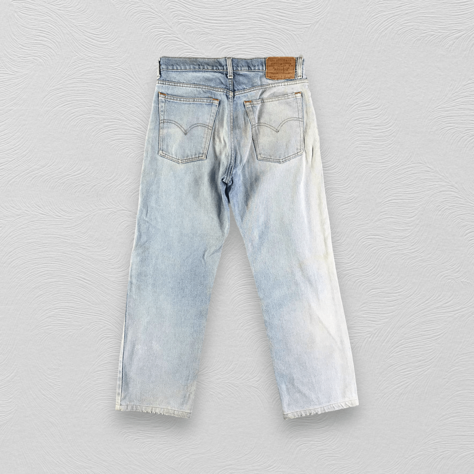 Levi's Vintage Levis 515 Jeans Faded Blue Denim KJ2958 Size US 31 - 2 Thumbnail