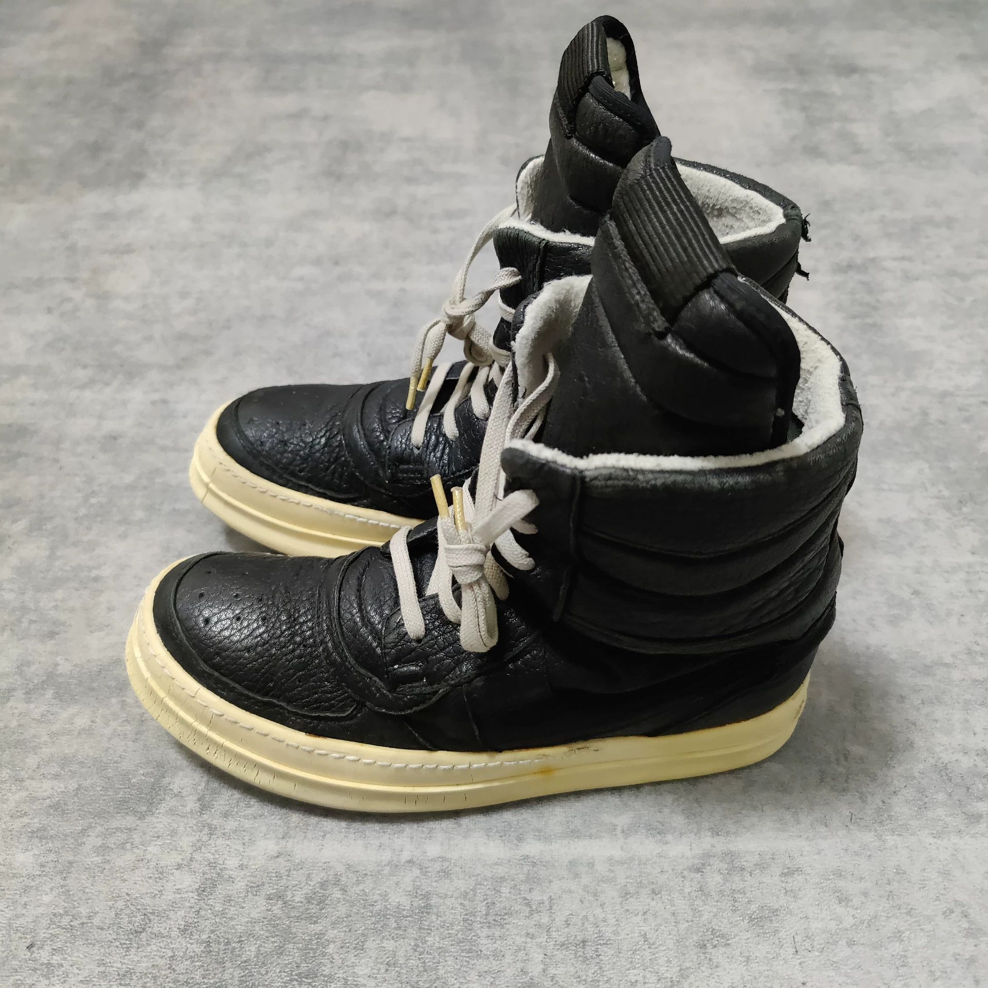 Rick Owens Rick Owens Dunk 2006 Original Big Nike, Black Size US 8 / EU 41 - 3 Thumbnail