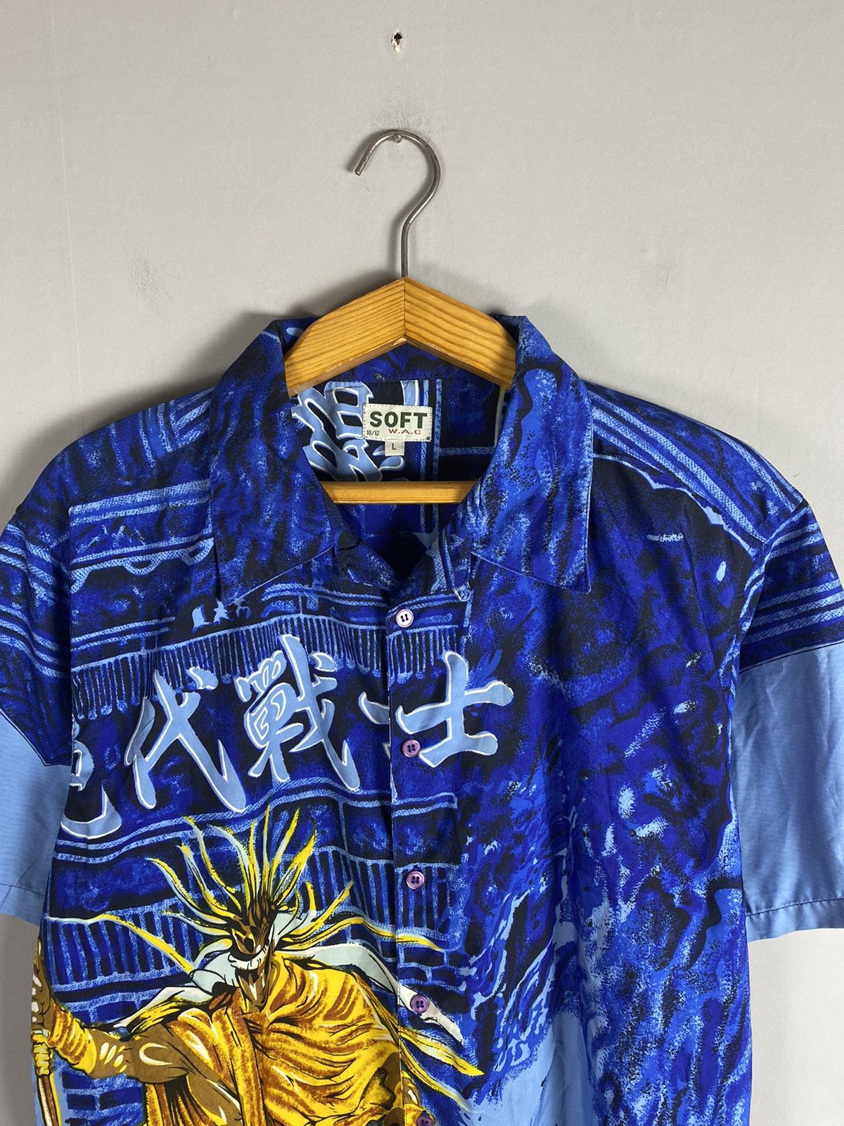 Vintage Vintage mens crazy Hawaiian shirt Size US L / EU 52-54 / 3 - 2 Thumbnail