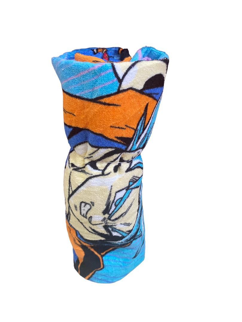 Anime ⚡️VINTAGE DRAGON BALL Super Goku Bezita bath Towel Size ONE SIZE - 1 Thumbnail