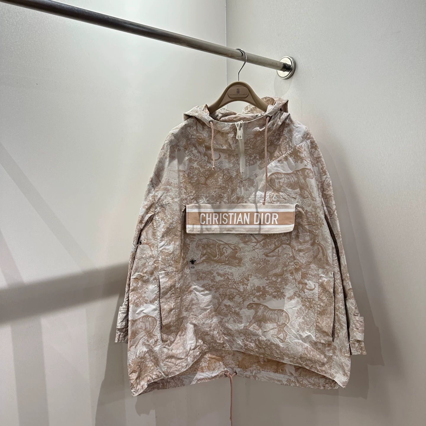 Christian Dior Monsieur Dior hooded jacket animal jungle allover print XS Size XS / US 0-2 / IT 36-38 - 1 Thumbnail