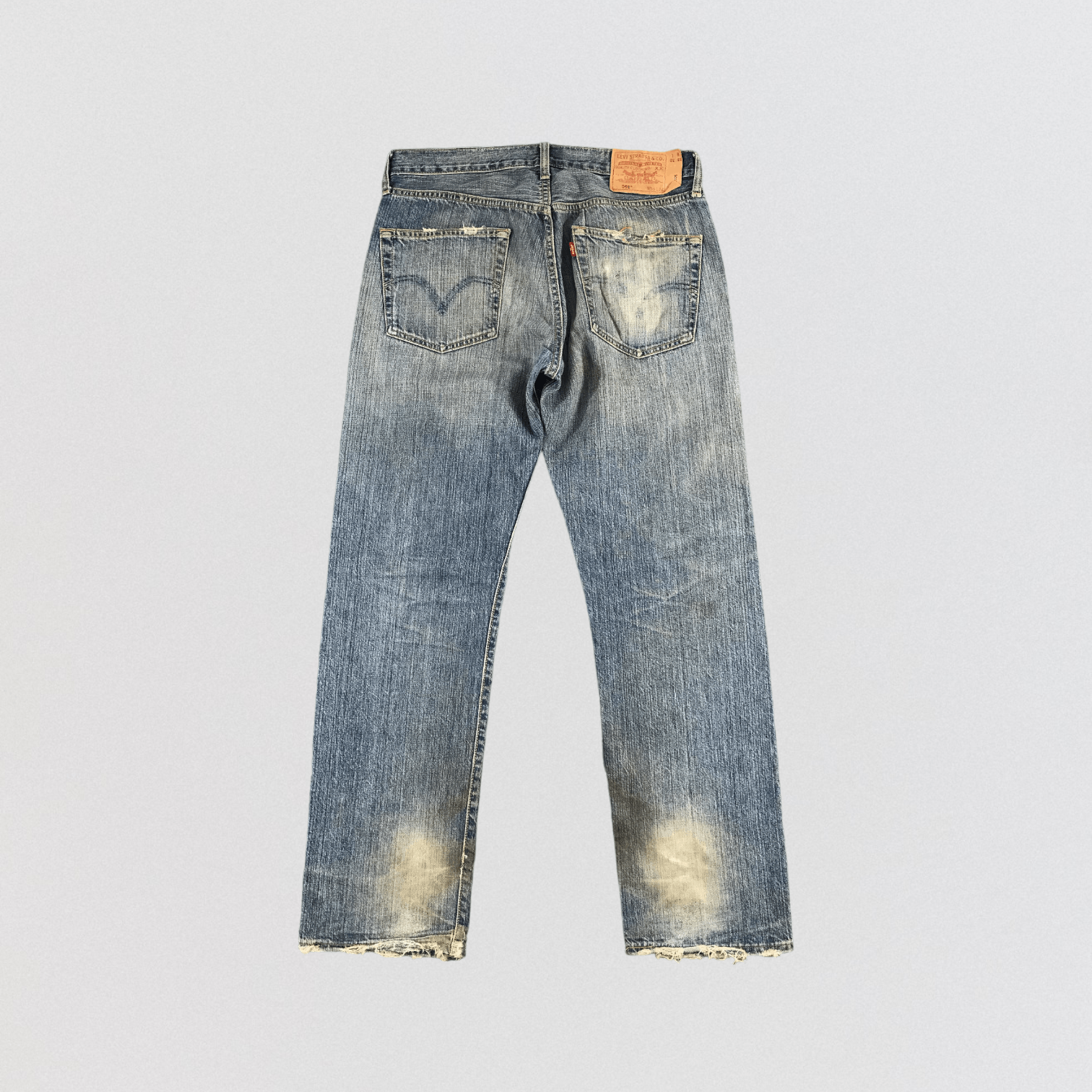 Levi's Vintage 90s Rusty Levis 501 Jeans-JM1579 Size US 34 / EU 50 - 2 Thumbnail