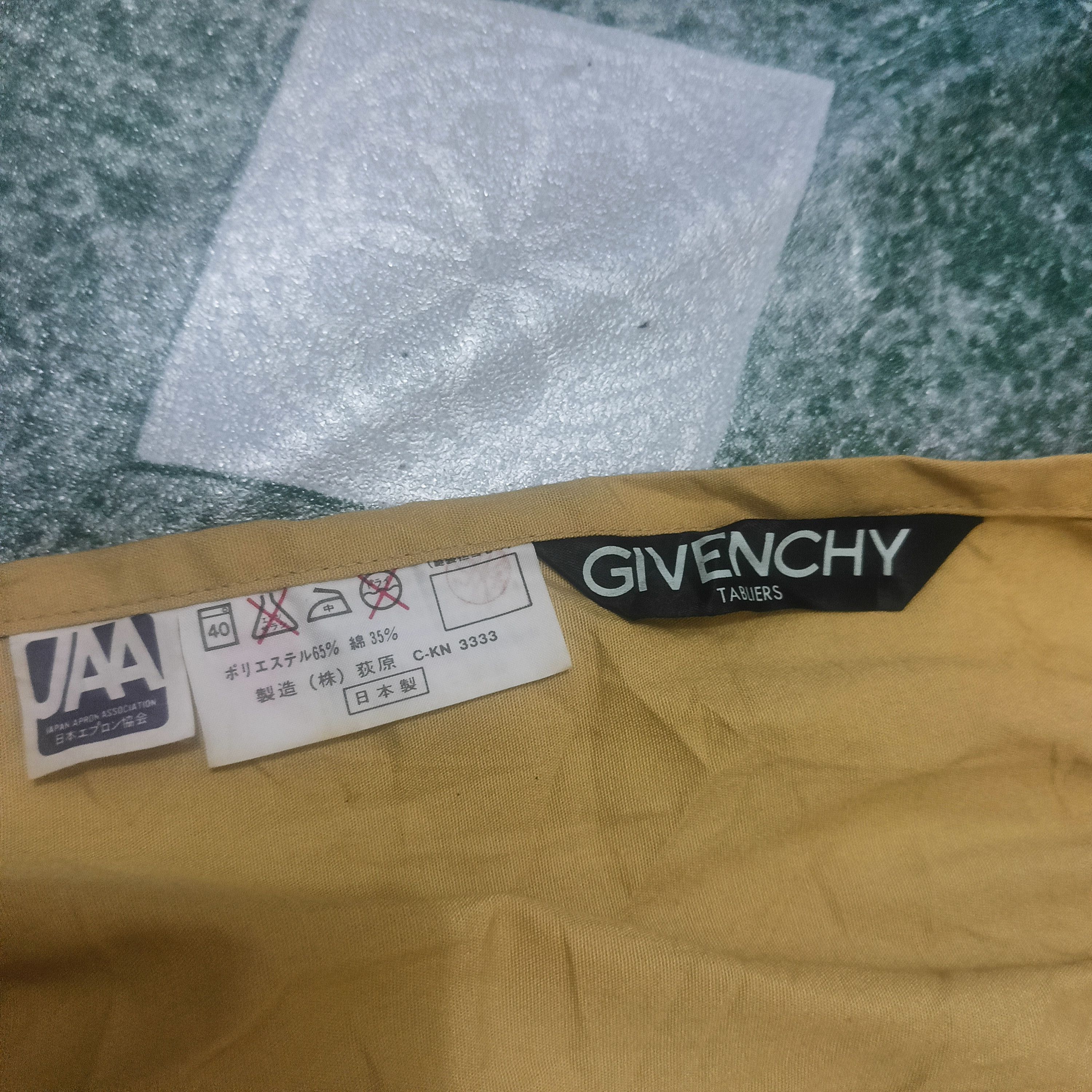Givenchy Vtg Givenchy Tabliers Kitchen Apron Size ONE SIZE - 9 Thumbnail