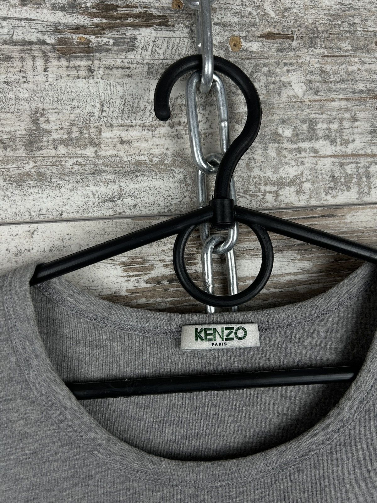 Kenzo Mens Kenzo Paris T Shirt big logo luxury tee Size US M / EU 48-50 / 2 - 6 Thumbnail