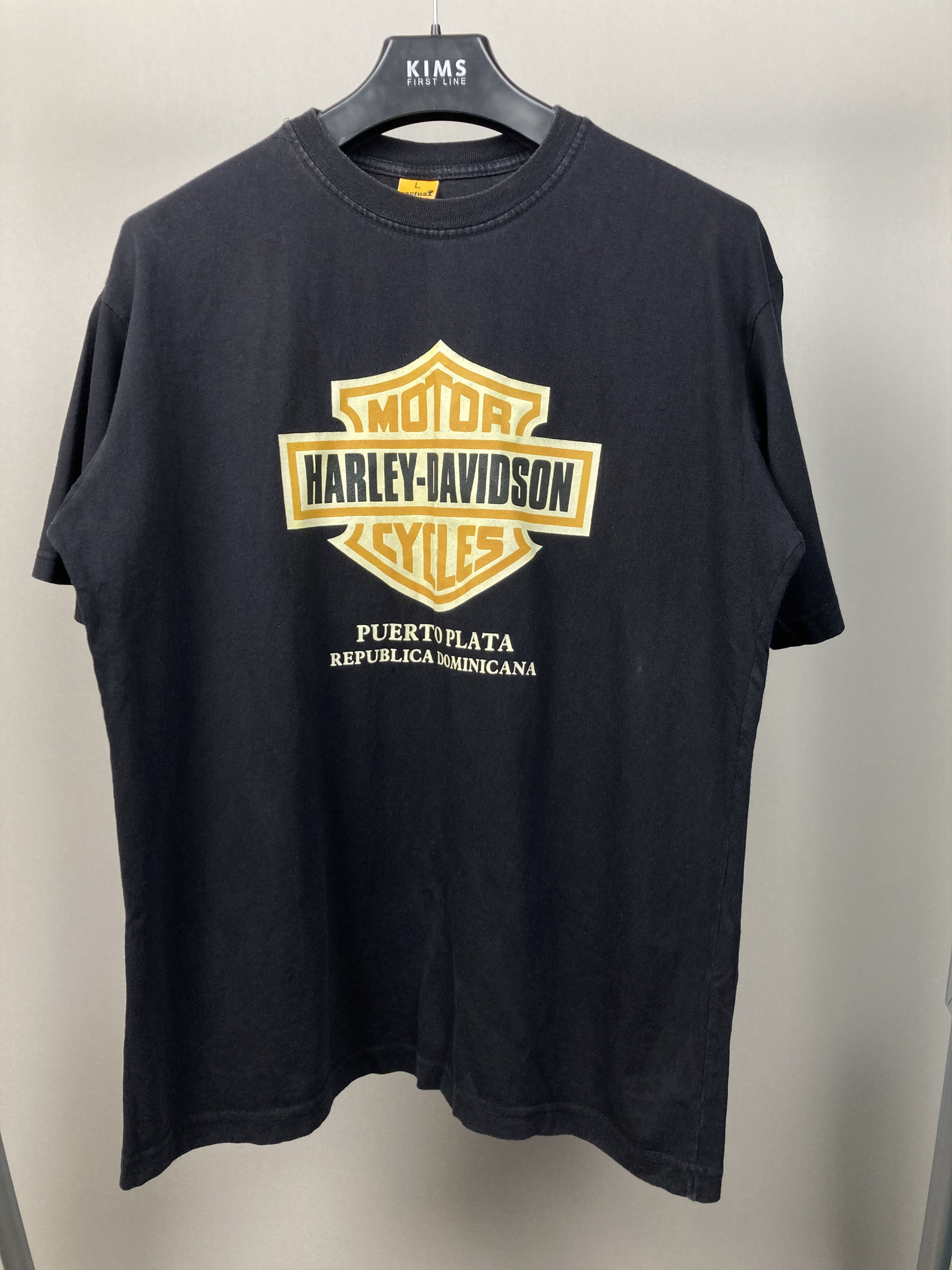 Harley Davidson Harley Davidson 1990's Big Logo Graphic Print Black Crewneck Size US L / EU 52-54 / 3 - 2 Thumbnail