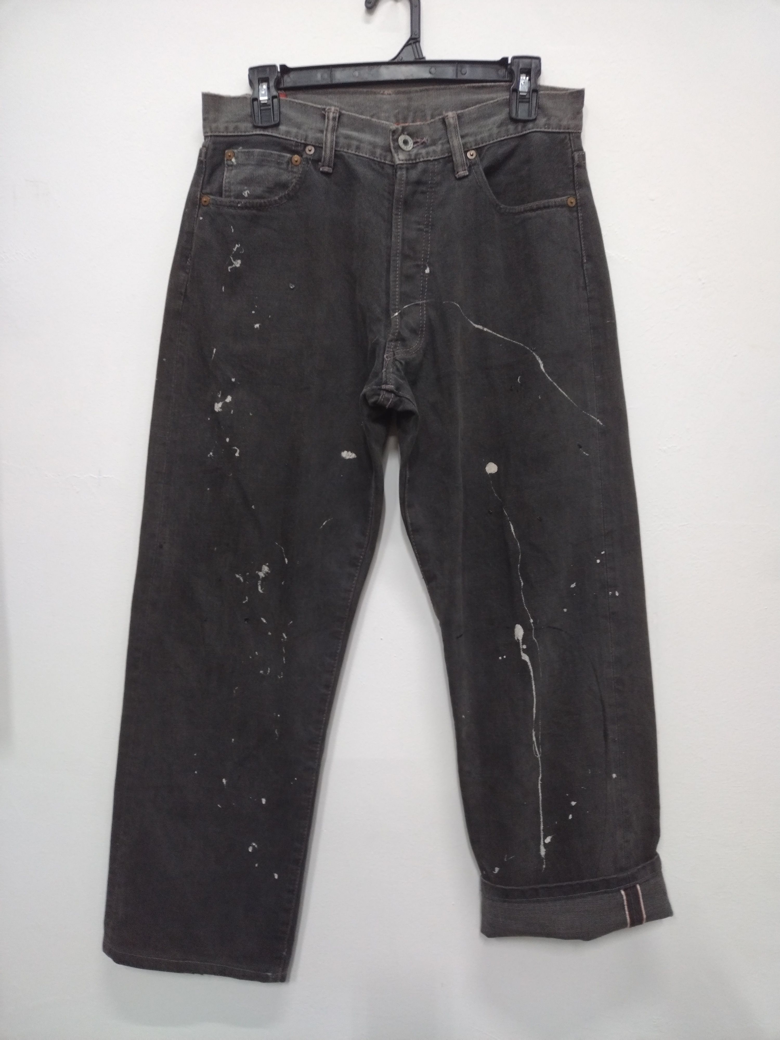 INDIAN MOTORCYCLE DENIM HANDPAINTED SELVEDGE HIDDEN RIVET
