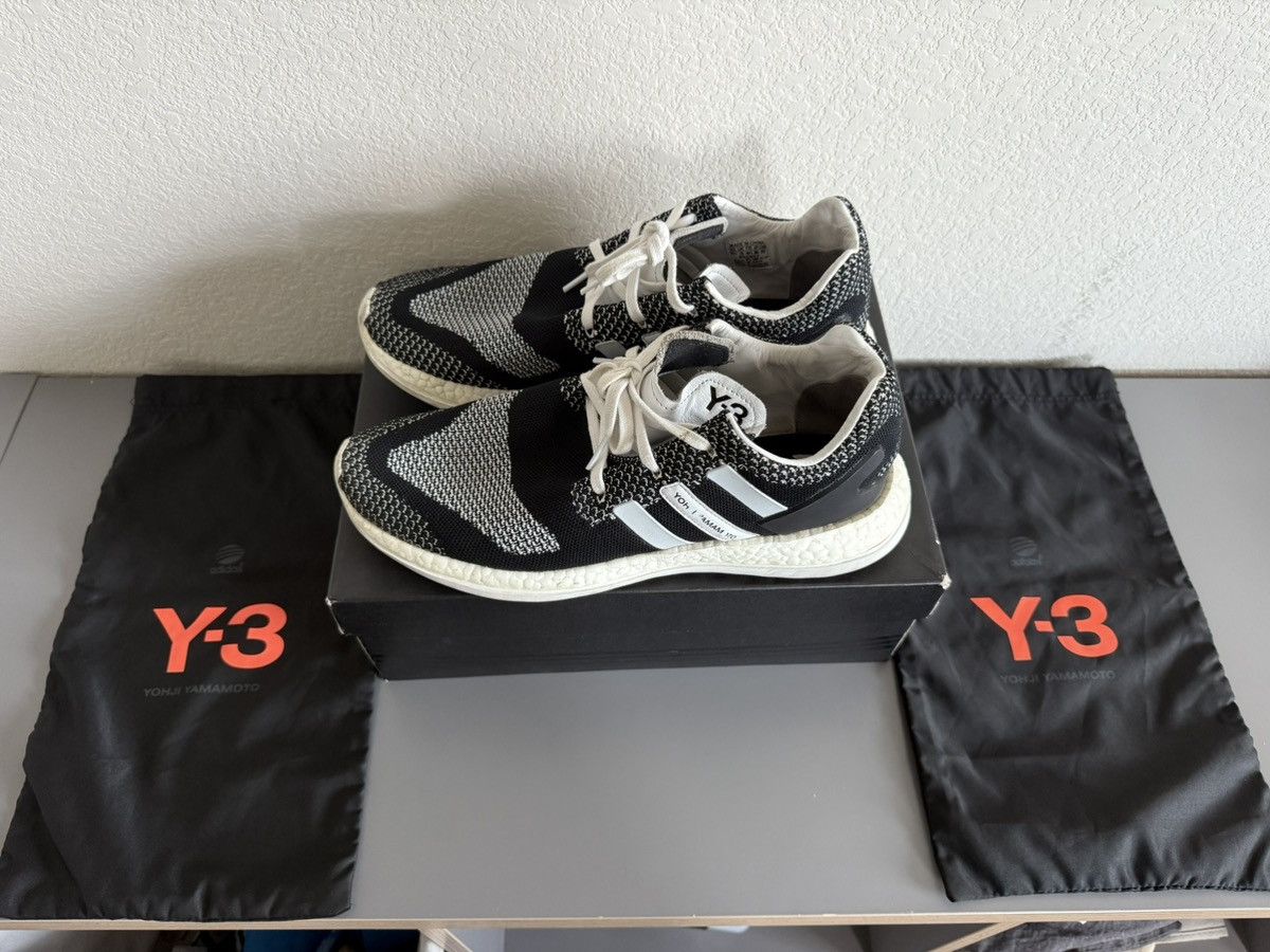 Adidas Y-3 Pureboost ZG Primeknit Core Black 2016 w Covers!