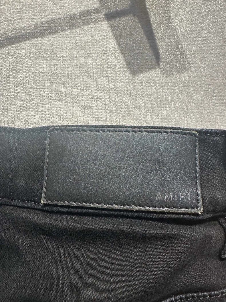 Amiri Amiri Black Cashew Flower Patch mx2 Jeans Size US 31 - 5 Thumbnail