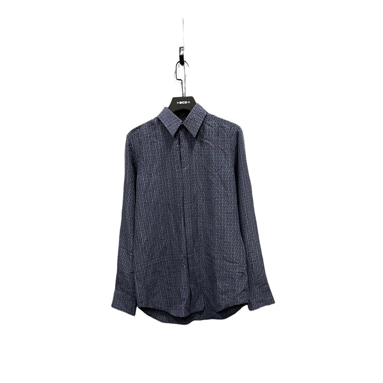 Fendi Fendi FF Monogram Silk Shirt Size M Size US M / EU 48-50 / 2 - 1 Thumbnail
