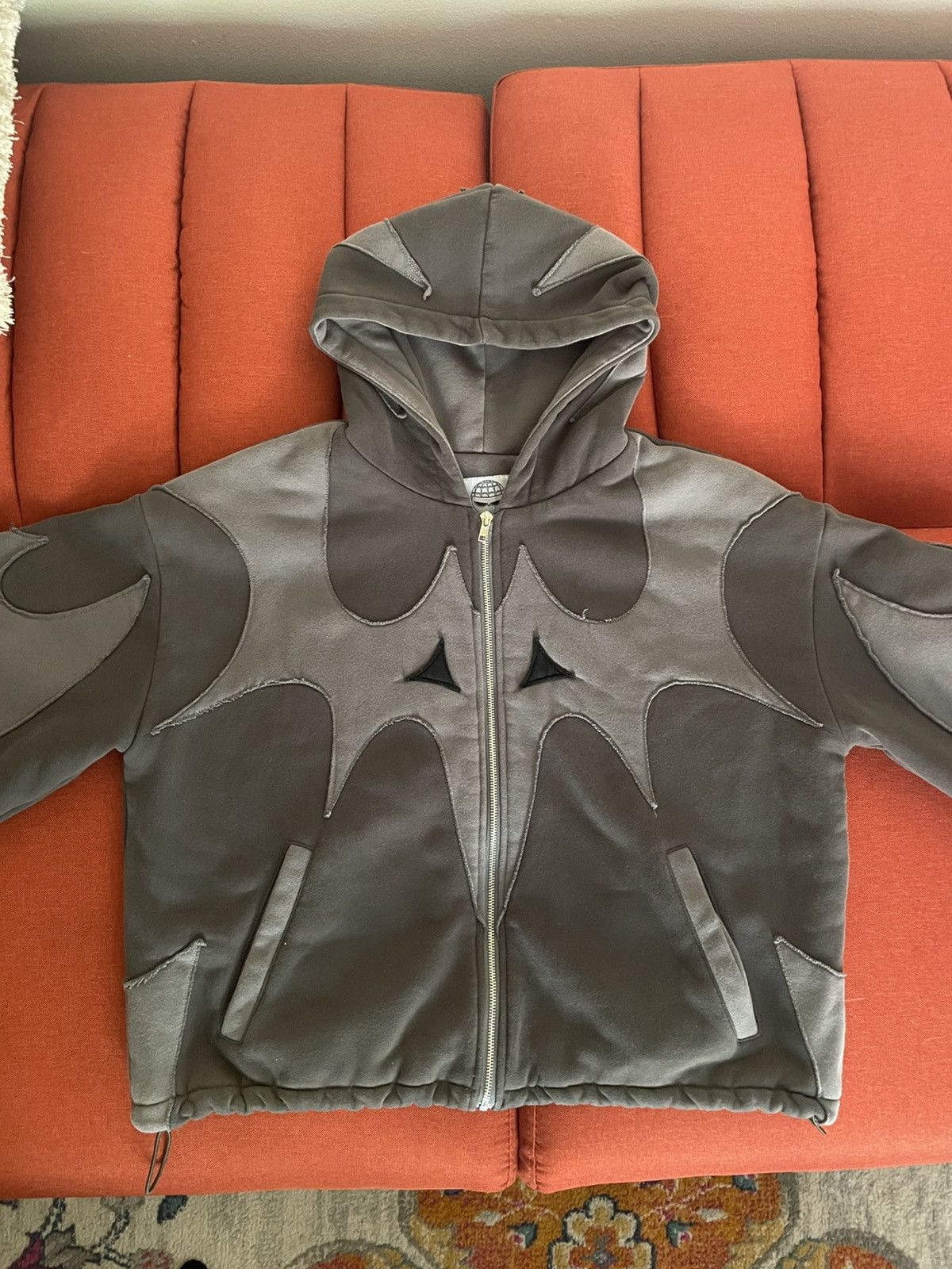 Japanese Brand × Other Batwing Heavy Cotton Zipup Size US M / EU 48-50 / 2 - 2 Thumbnail