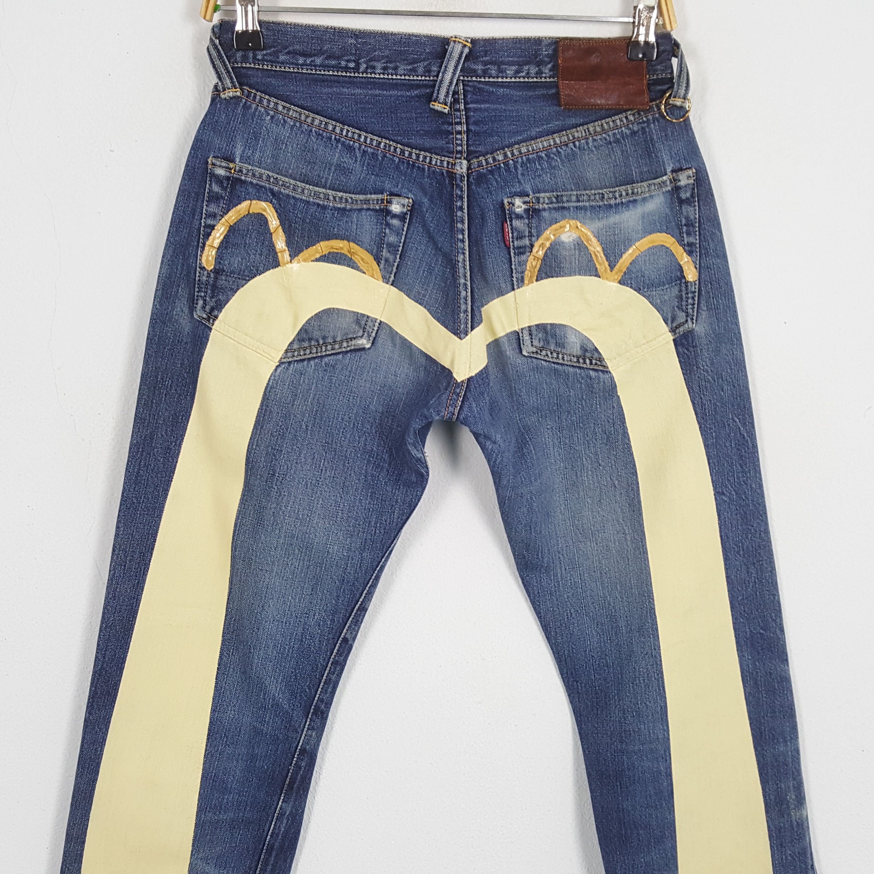 Evisu × Japanese Brand × Vintage Vintage EVISU Japanese Brand Daicock Custom Style Jean Size US 28 / EU 44 - 2 Thumbnail