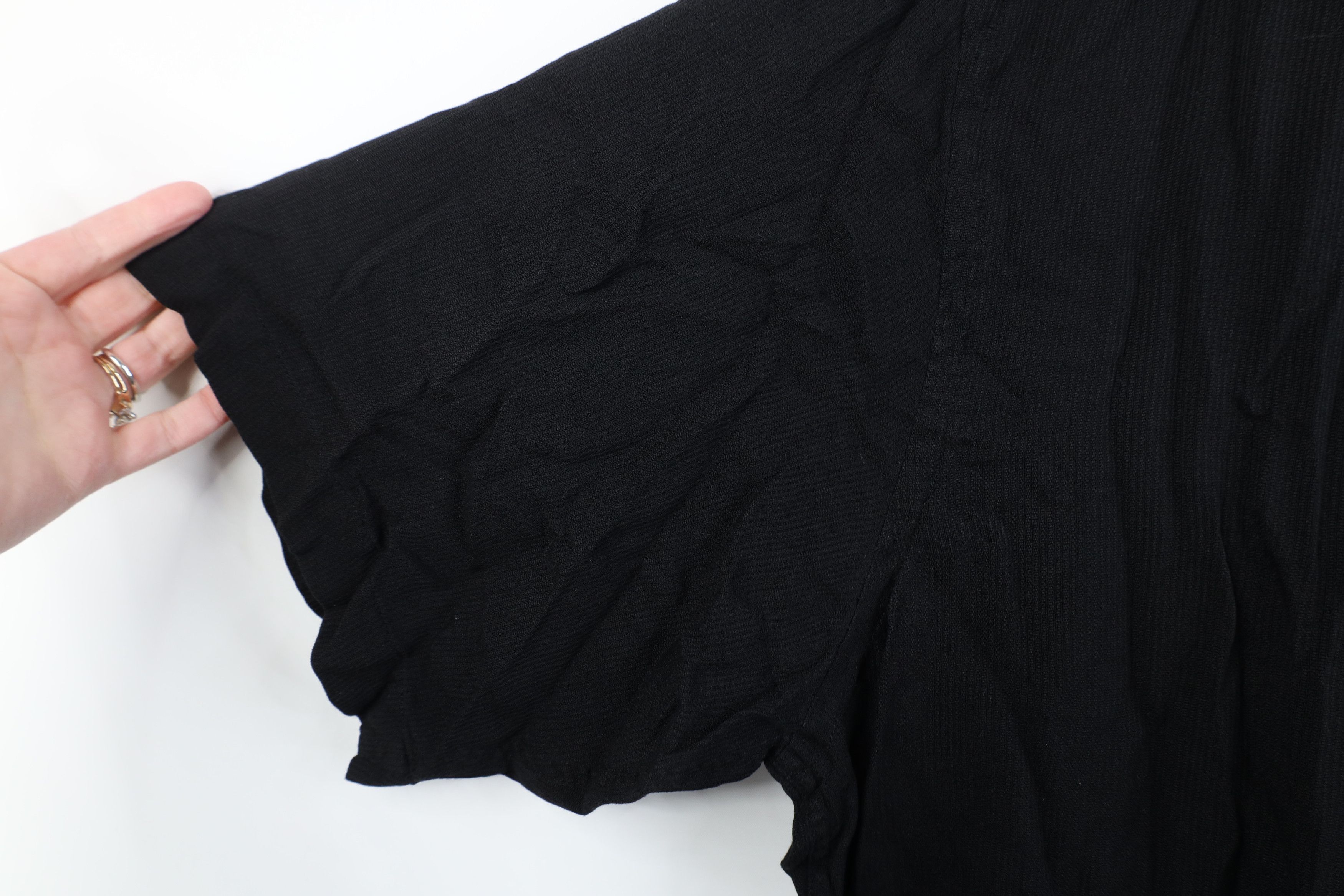 Vintage Vintage 90s Streetwear Knit Baggy Collared Button Shirt Size US XL / EU 56 / 4 - 6 Thumbnail