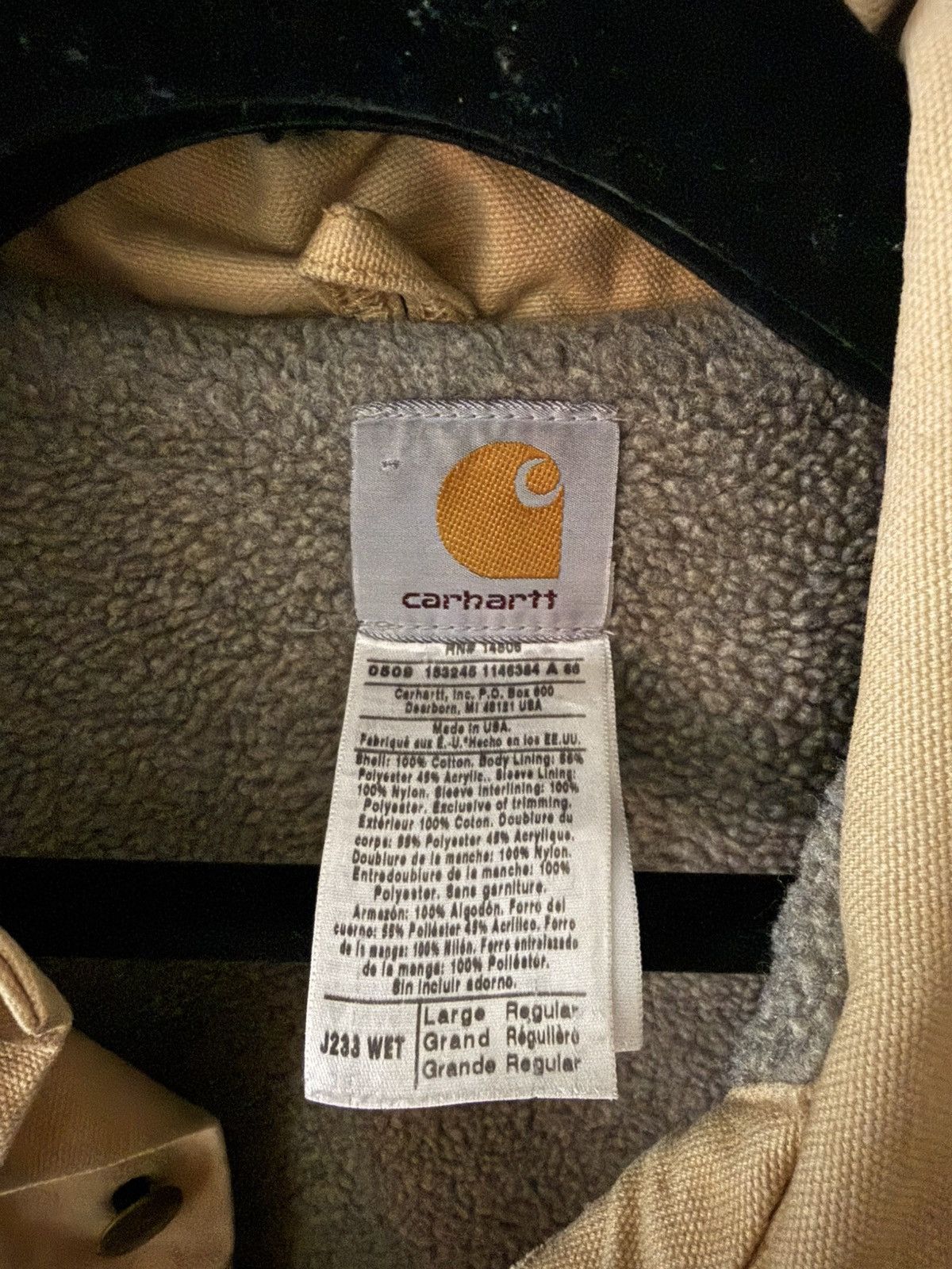 Carhartt Carhartt workwear jacket Size US L / EU 52-54 / 3 - 4 Thumbnail