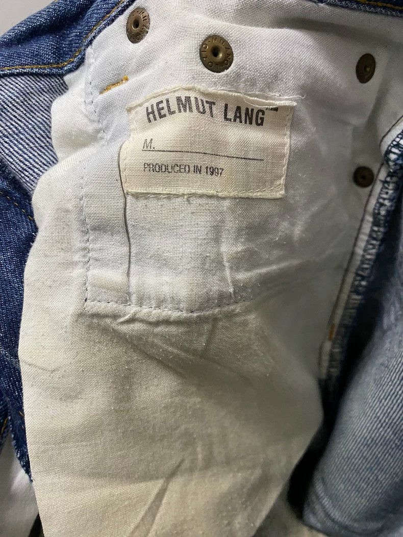 Helmut Lang HELMUT LANG size31 Cat's eye wash blue jeans Size US 31 - 4 Thumbnail