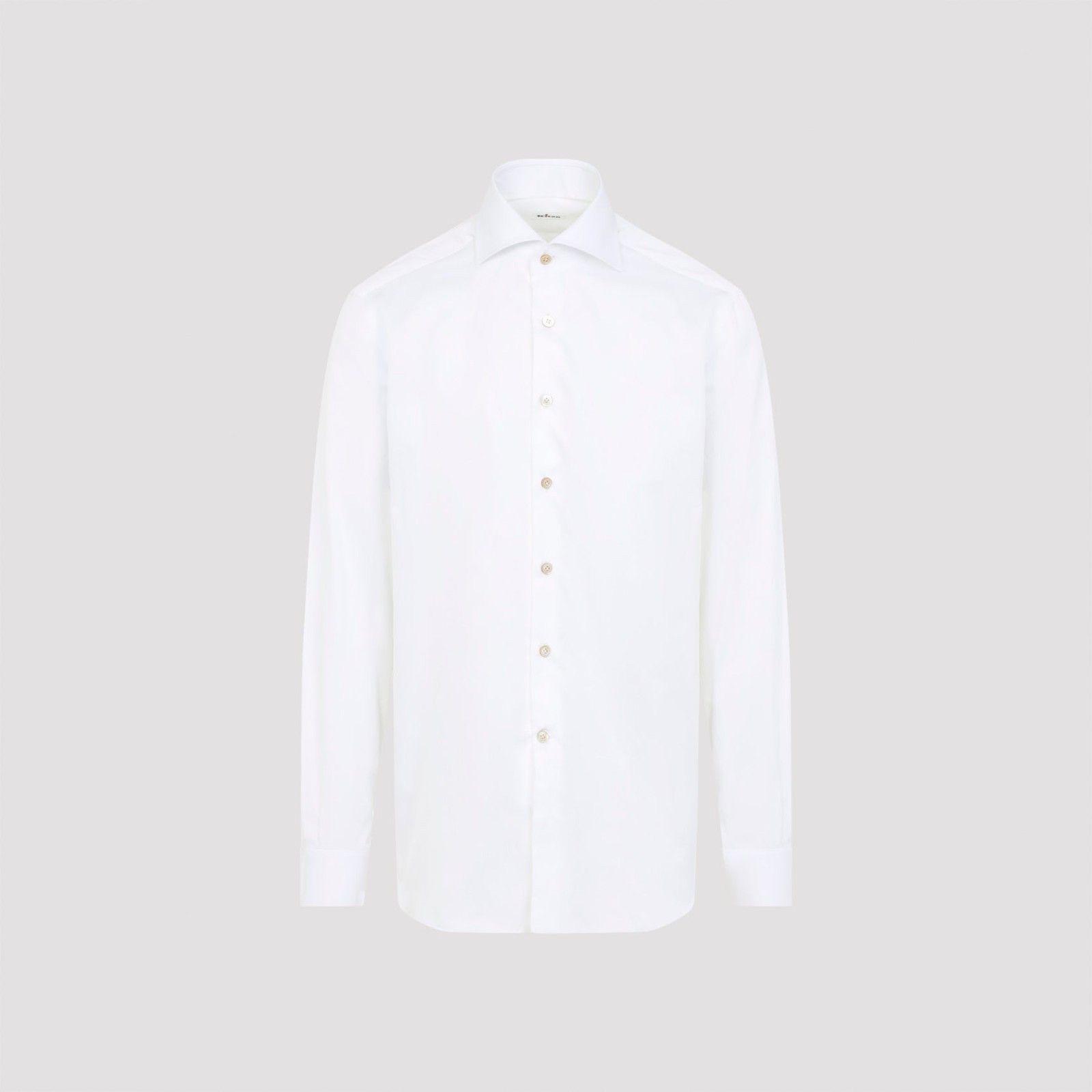 Kiton KITON White Shirt New & Authentic (Men's size:L;) Size US L / EU 52-54 / 3 - 1 Thumbnail