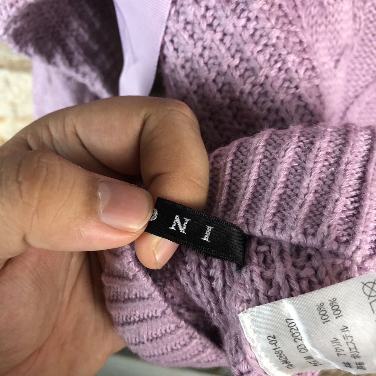 Homespun Knitwear Oversized Ingni Pink Knitwear #A960 Size M / US 6-8 / IT 42-44 - 13 Thumbnail