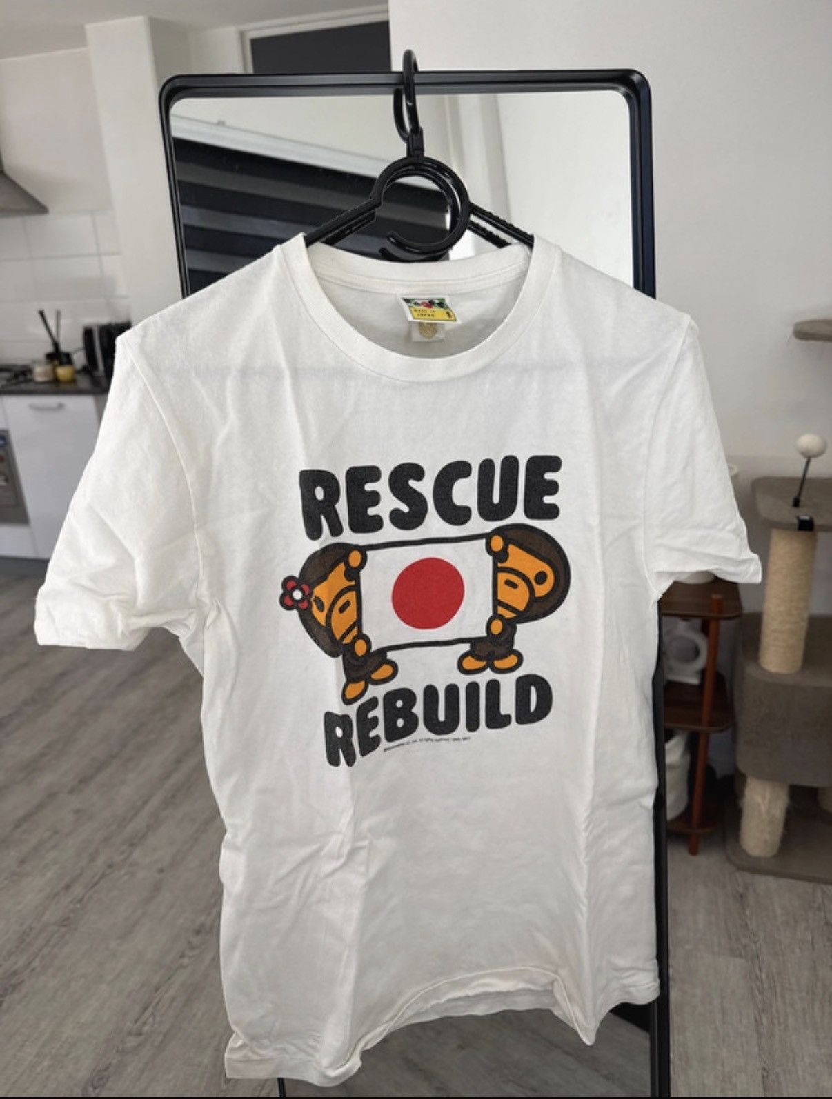 Bape Bape t shirt rescue rebuild Japan Size US S / EU 44-46 / 1 - 1 Thumbnail