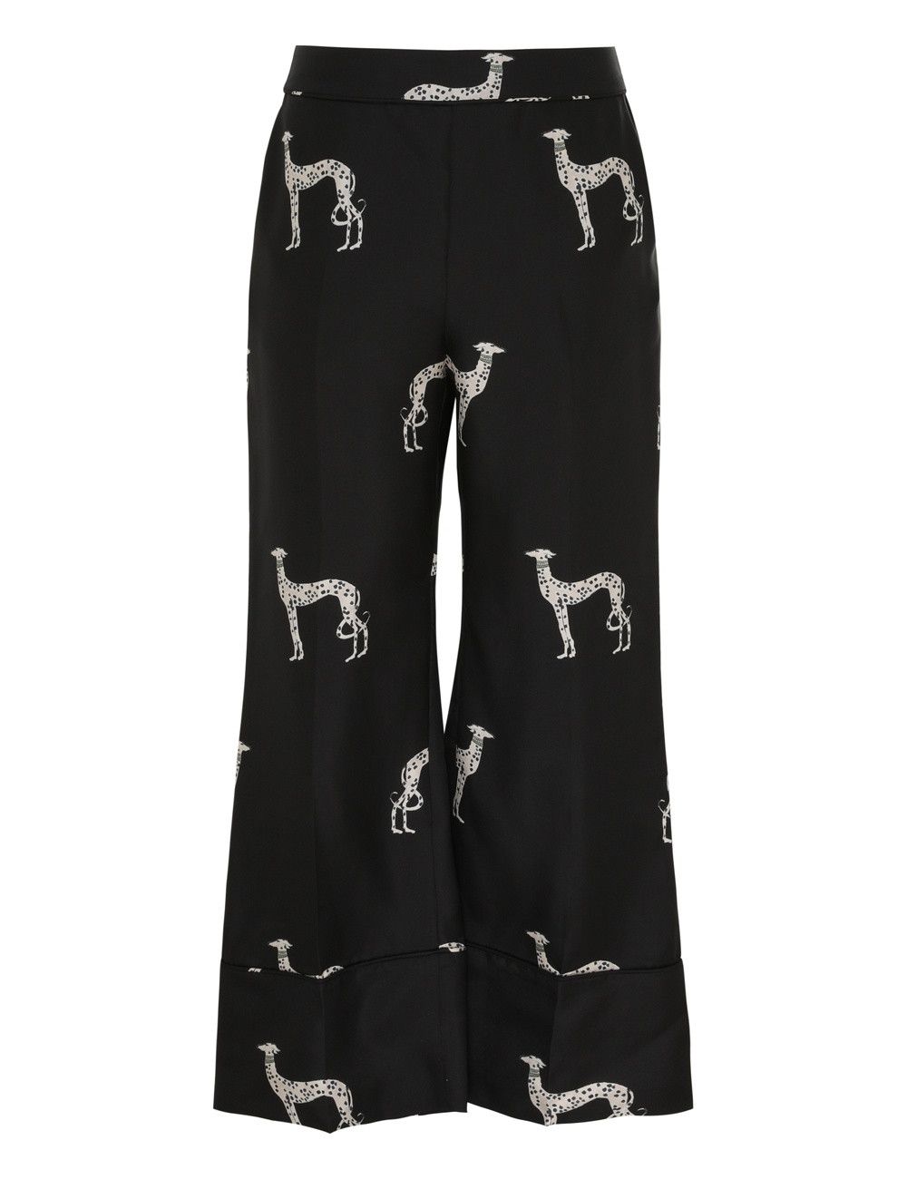 Zimmermann oc11z0925 Illustration Kick Flare Pant in Black Size 34" / US 12 / IT 48 - 1 Thumbnail