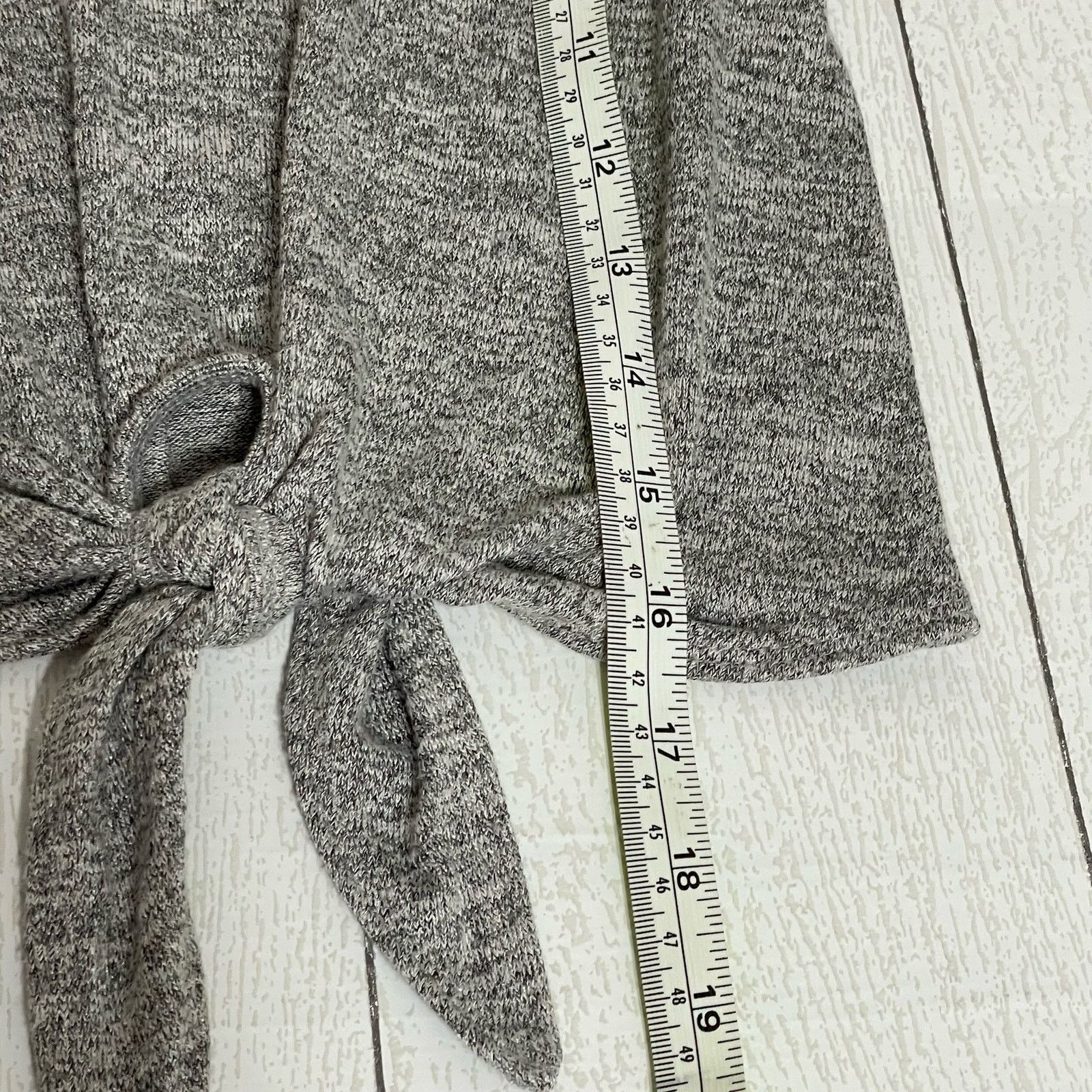Other Wilfred Free Heather Gray Cropped Tie Front Tank Size XXS Size XXS / US 00 / IT 34 - 9 Thumbnail