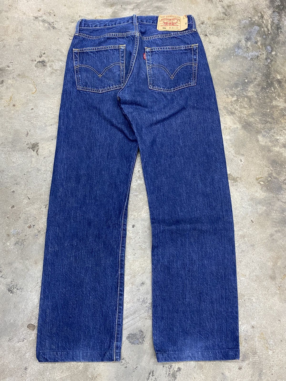 Levi's × Levi's Vintage Clothing × Vintage 💥Bindding Offer💥 levis 501 blue jeans pant Size US 29 - 8 Thumbnail