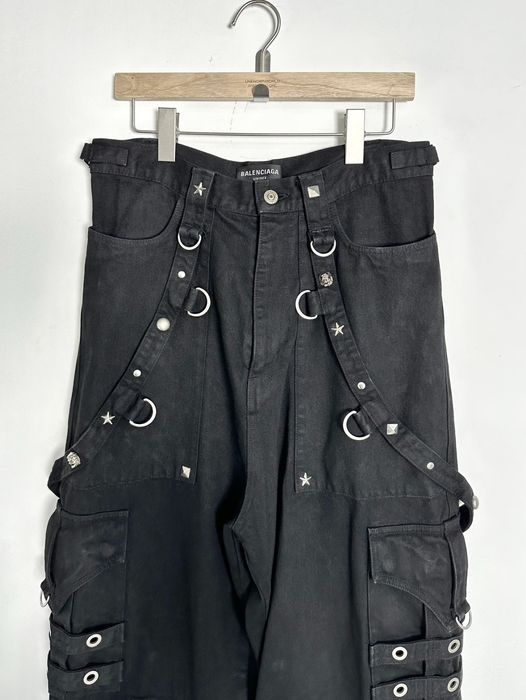 Balenciaga Balenciaga 22SS Runway Black Raver Jeans | Grailed