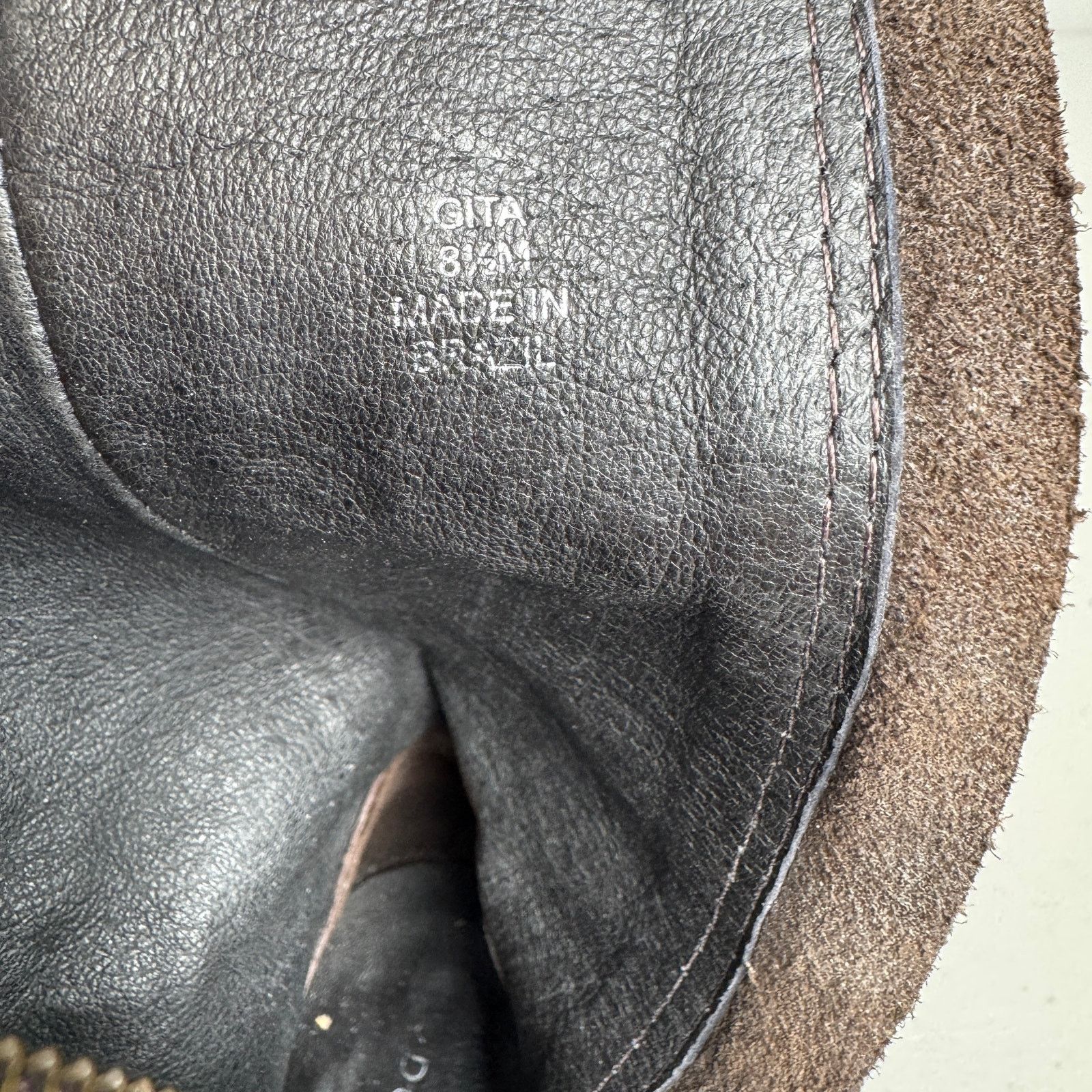 Donald Pliner × Other Donald J Pliner Brown Leather Lace Up Zip Boots - 8.5M Size US 8.5 / IT 38.5 - 16 Thumbnail