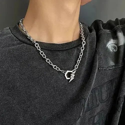 Hypebeast × Jewelry Lighting Hexagon Necklace Size ONE SIZE - 3 Thumbnail