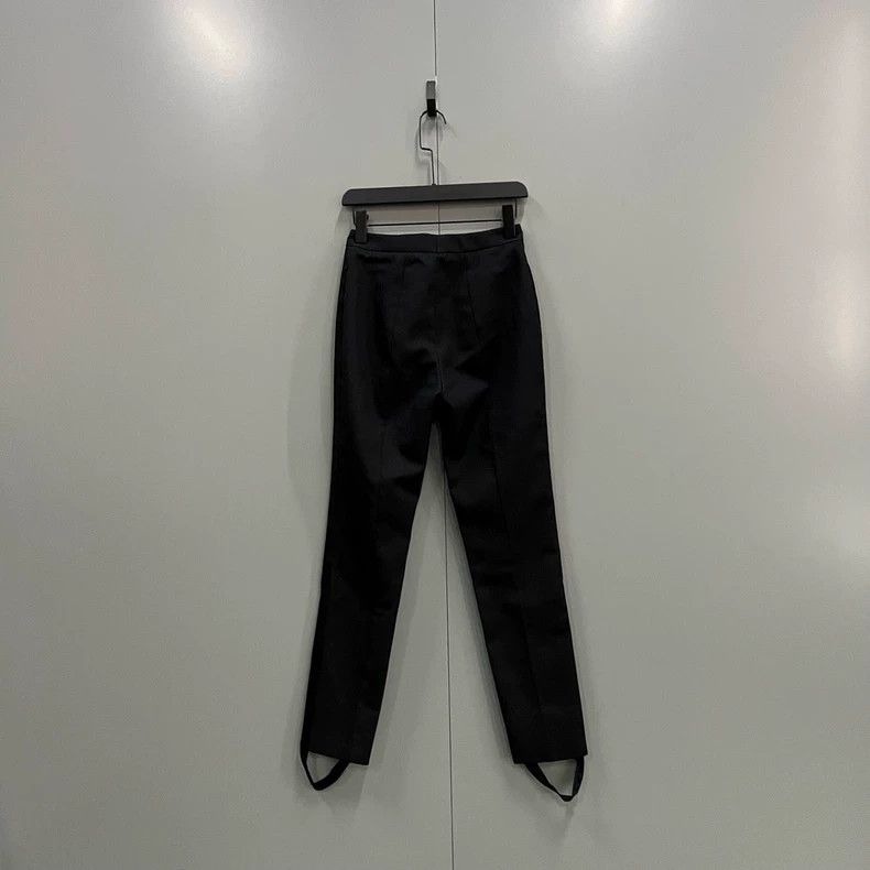 Saint Laurent Paris Saint Laurent Paris Black trousers 2505-Nextarrow Size 35" - 2 Thumbnail