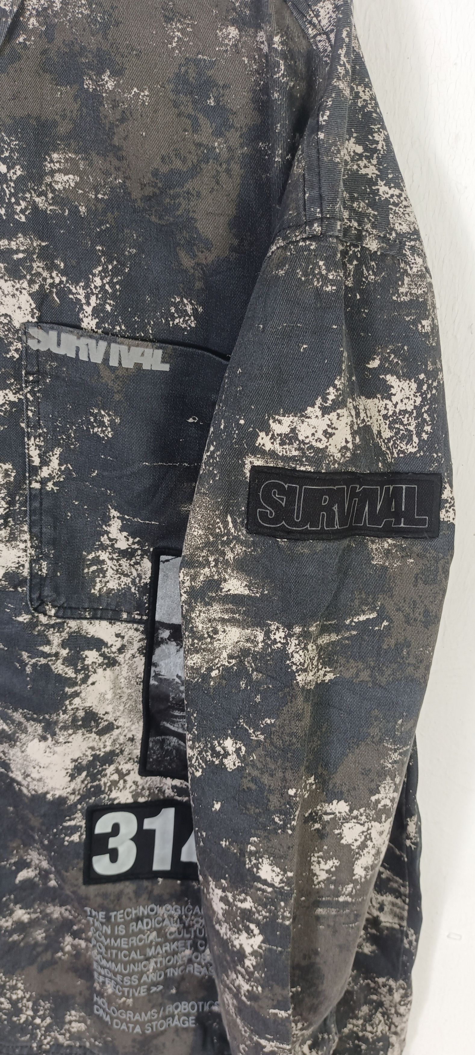 Bershka Bershka Survival Padded ifsixwasnine lgb Jacket Size US XL / EU 56 / 4 - 7 Thumbnail
