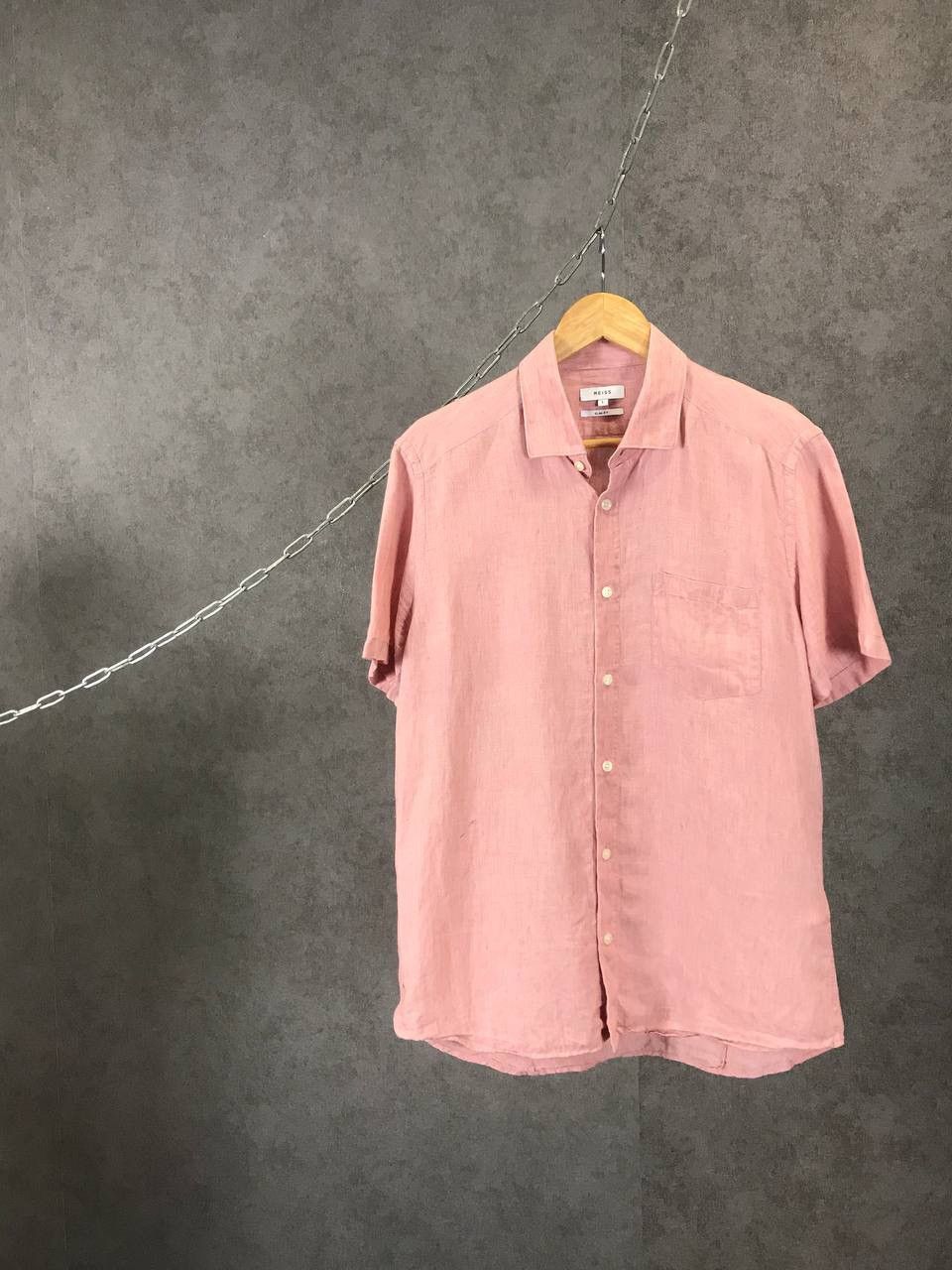 Reiss Reiss linen shirt Size US L / EU 52-54 / 3 - 1 Thumbnail