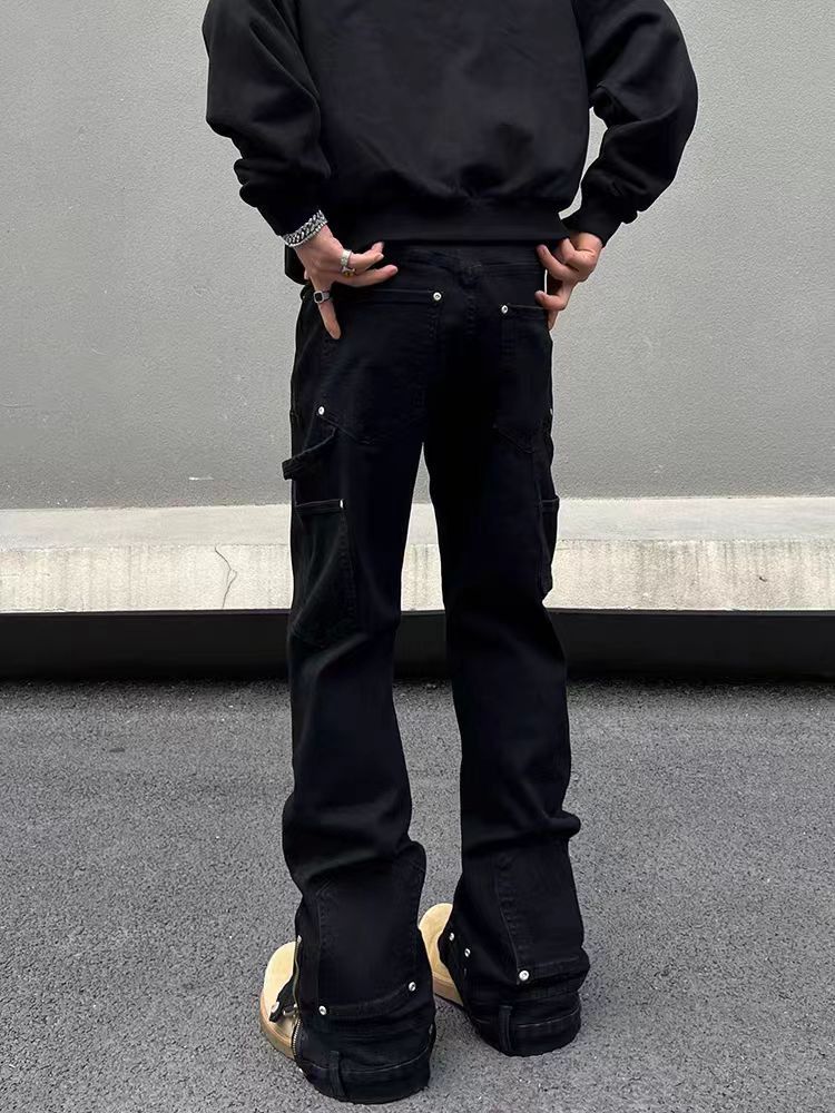 Japanese Brand × Vintage Street vintage punk zipper design lumberjack jeans size 32 Size US 30 / EU 46 - 5 Thumbnail