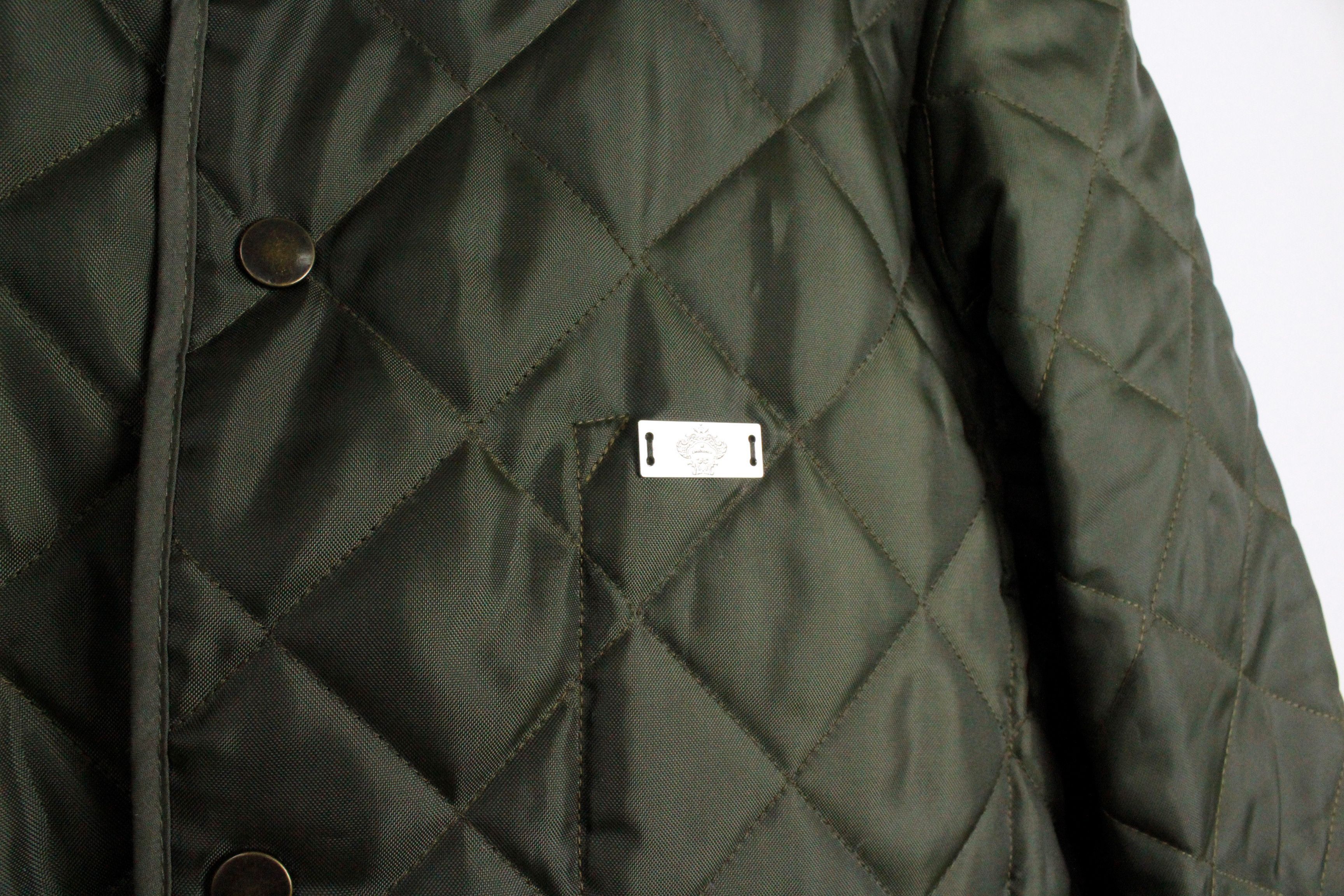 Japanese Brand × Orobianco Orobianco Army Green Olive Quilted Coat Jacket Size US S / EU 44-46 / 1 - 4 Thumbnail