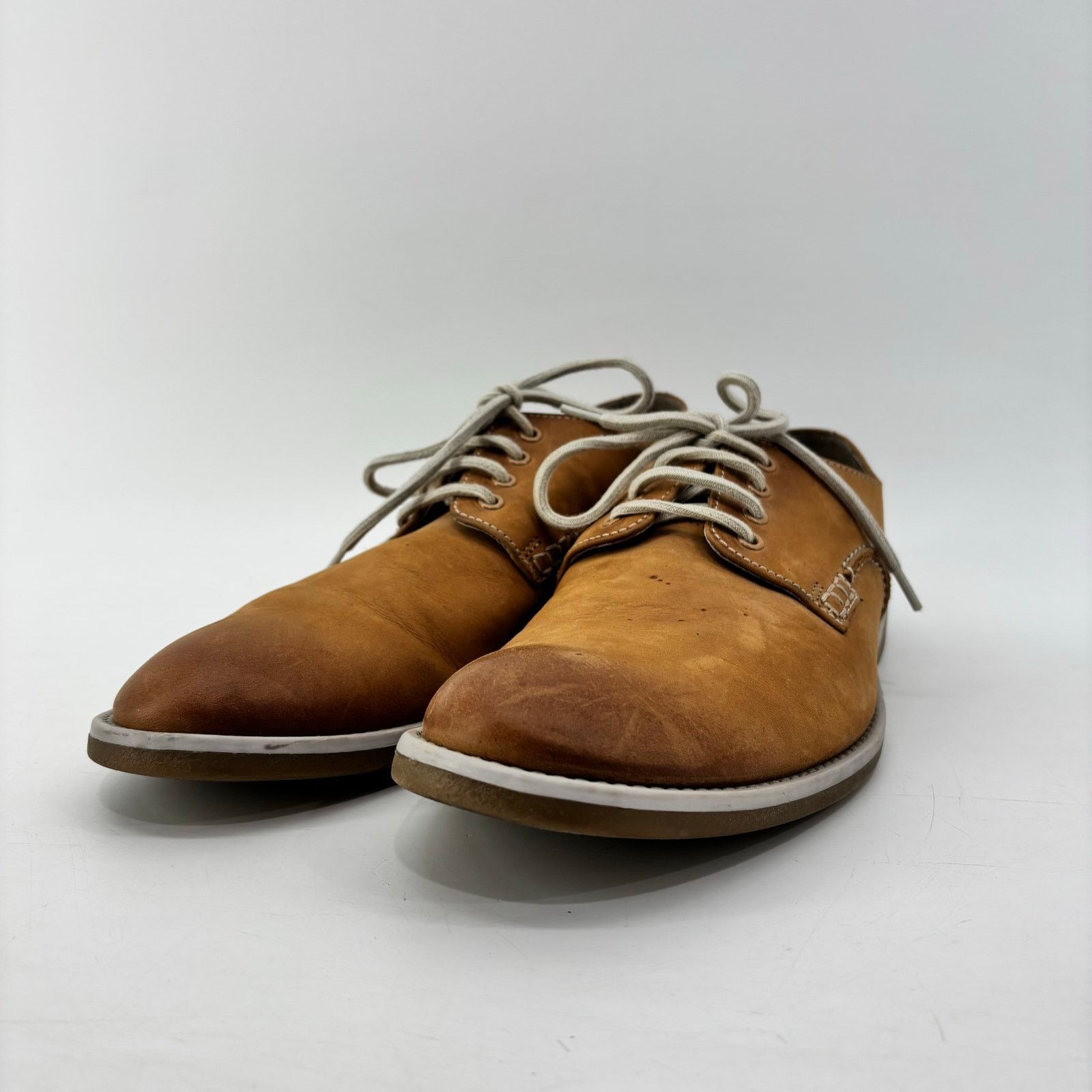 Clarks Clarks Farli Walk Mens Sz 10 Casual Tan Leather C&J Ltd TOR Size US 10 / EU 43 - 12 Thumbnail