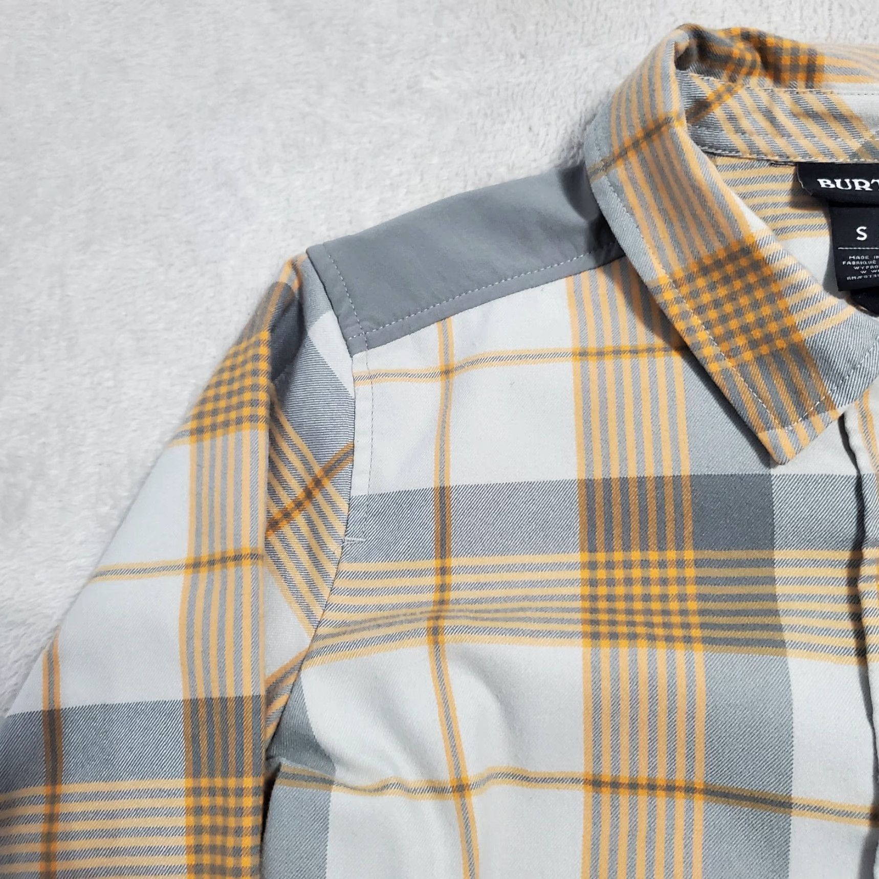 Burton VINTAGE Burton Shirt Women S Plaid Grace Performance Flannel Snap Front Top Outdoor FLAW Size S / US 4 / IT 40 - 5 Thumbnail