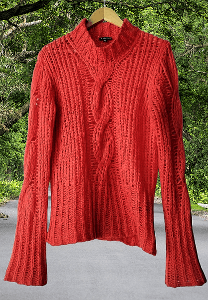 Ann Demeulemeester Single braid loose knit sweater Size XS / US 0-2 / IT 36-38 - 1 Thumbnail