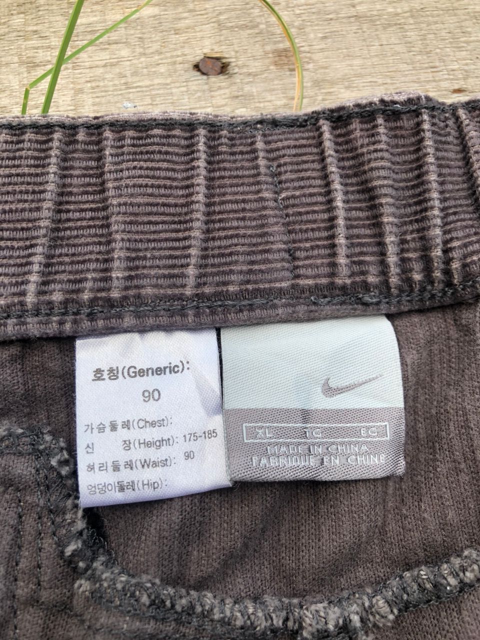 Nike Vintage 00s Nike Corduroy Pants Size US 34 / EU 50 - 3 Thumbnail
