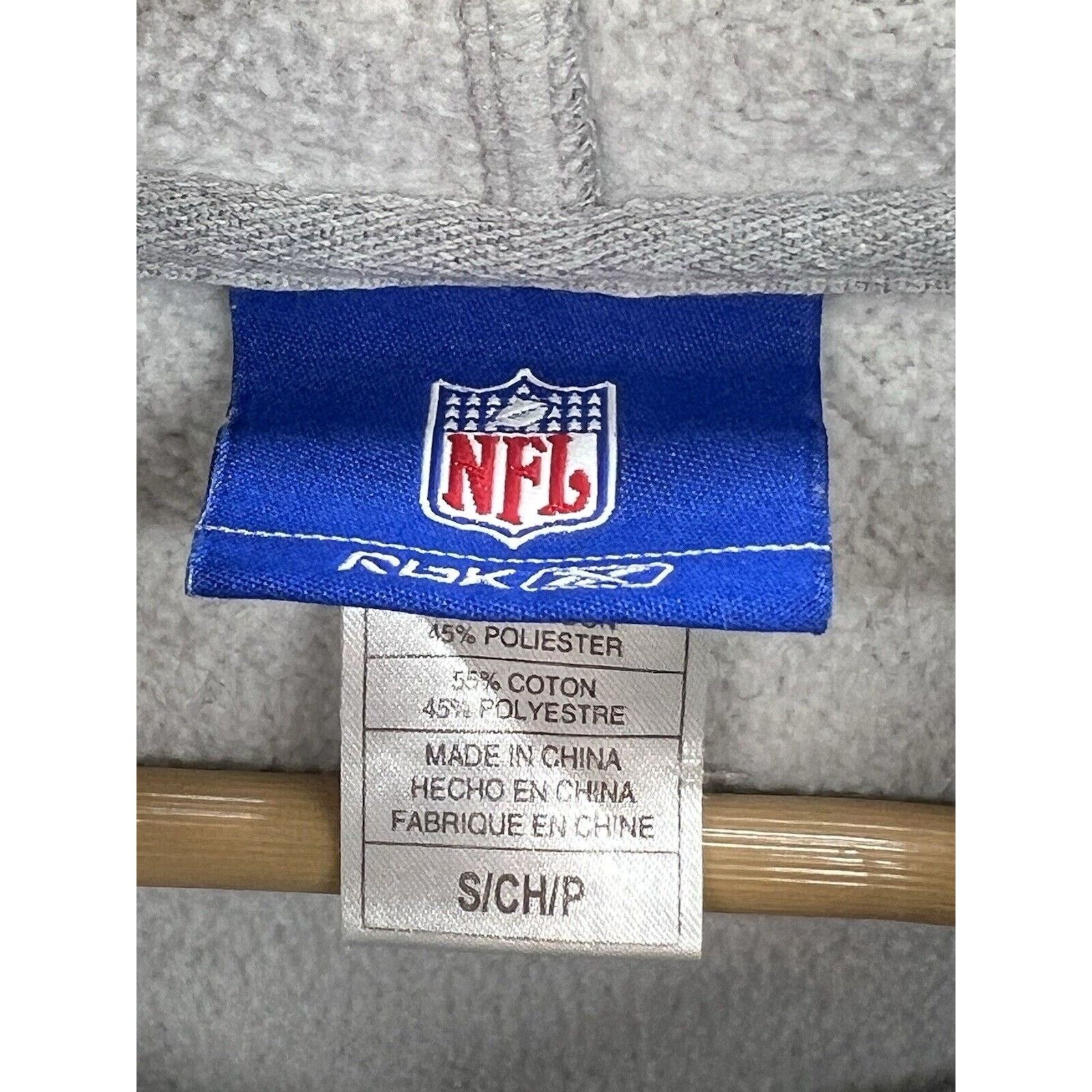 Reebok Reebok Bengals NFL AFC Allover Print Gray Hoodie Size Small Size US S / EU 44-46 / 1 - 3 Thumbnail