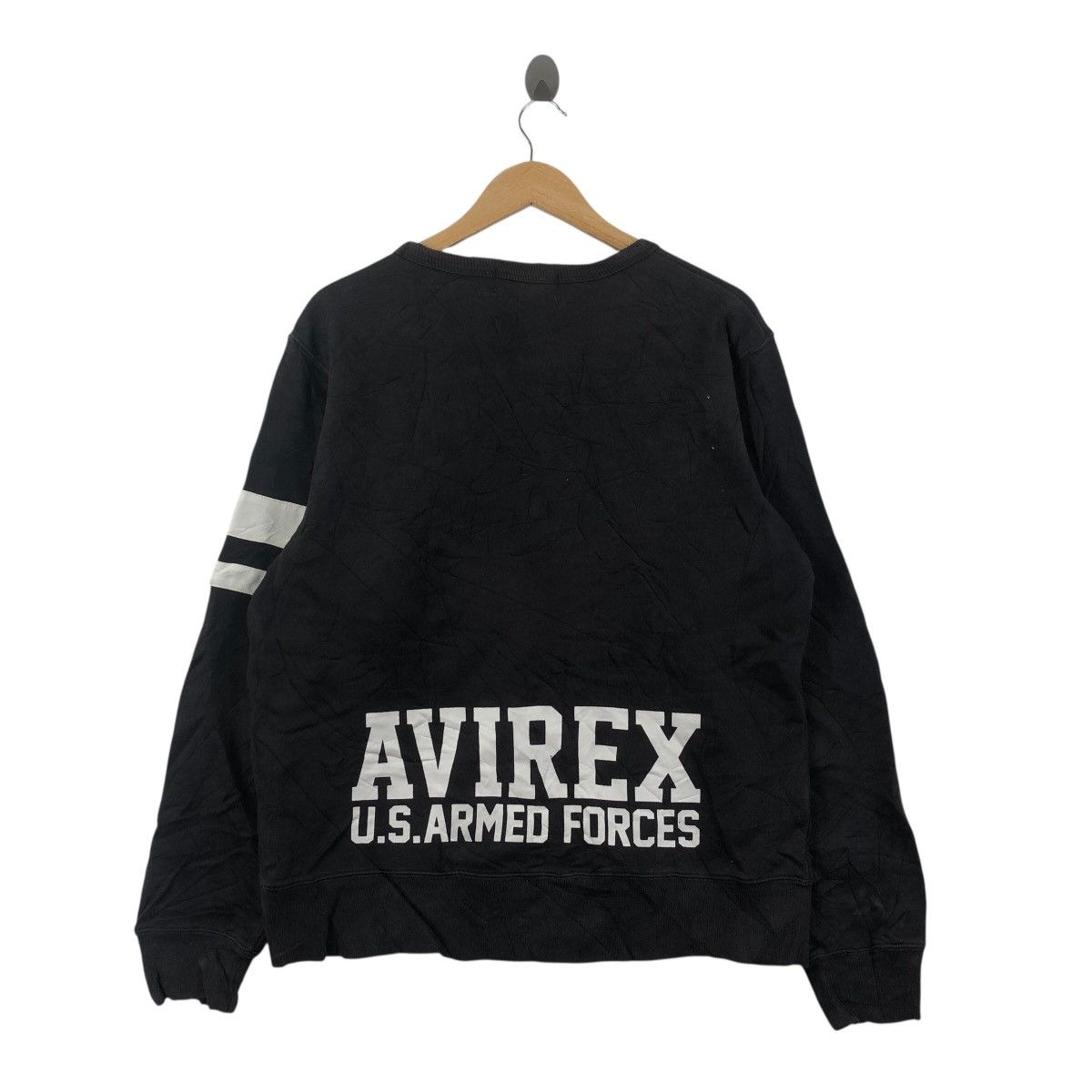 Avirex AVIREX MFG FORTY Army USAF Hooded Sweatshirt Size US L / EU 52-54 / 3 - 2 Thumbnail