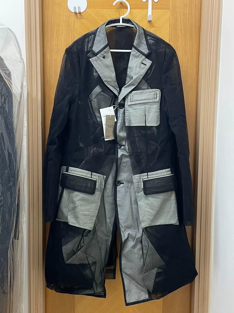 Comme des Garcons Comme des Garcons Hommeplus Mesh Coat Size US L / EU 52-54 / 3 - 1 Thumbnail