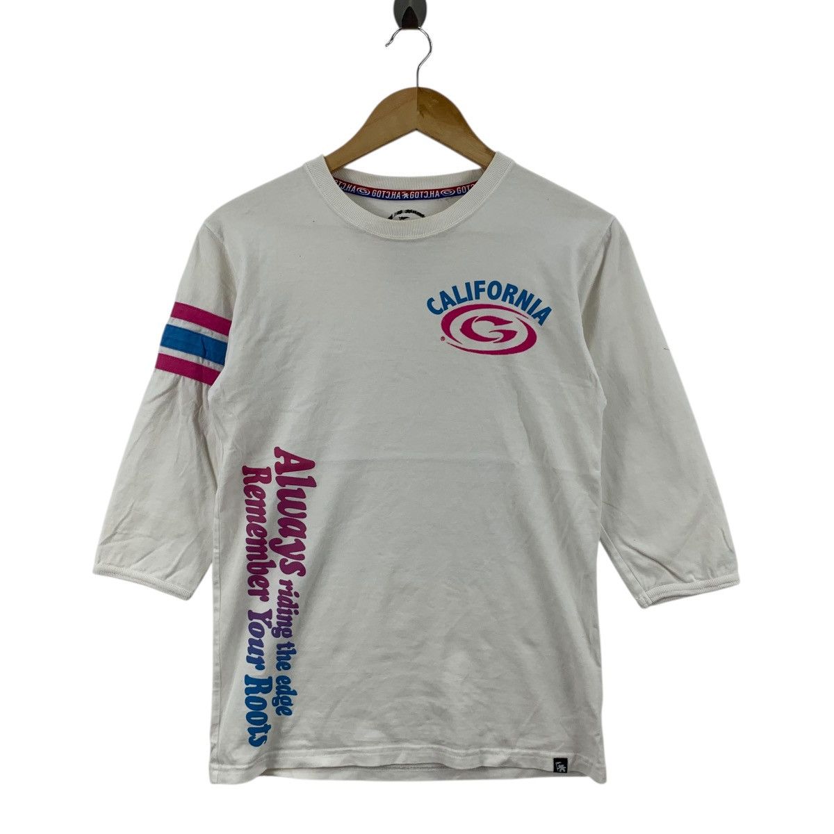 Gotcha GOTCHA SURF CALIFORNIA Good Waves Tee Shirt Top Remember Size M / US 6-8 / IT 42-44 - 4 Thumbnail