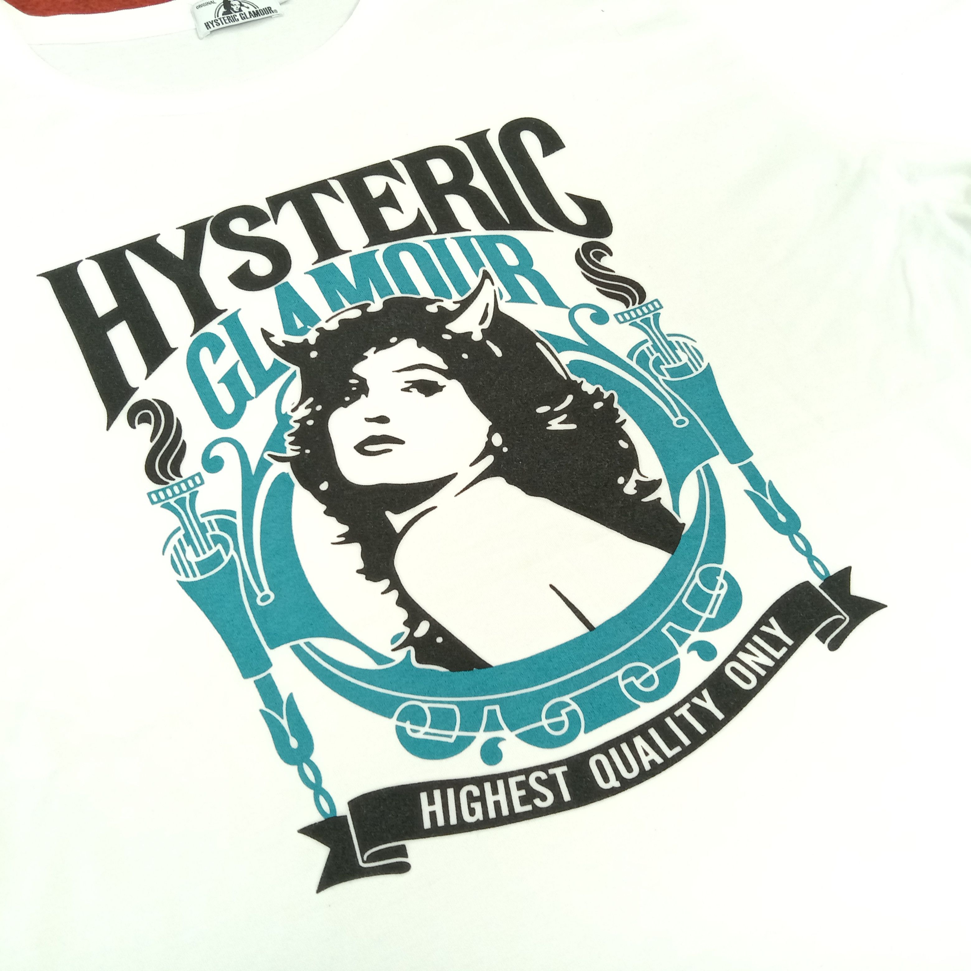 Hysteric Glamour × Japanese Brand × Vintage Hysteric Glamour Japanese Brand Streetwear Style Tshirt Size US L / EU 52-54 / 3 - 2 Thumbnail