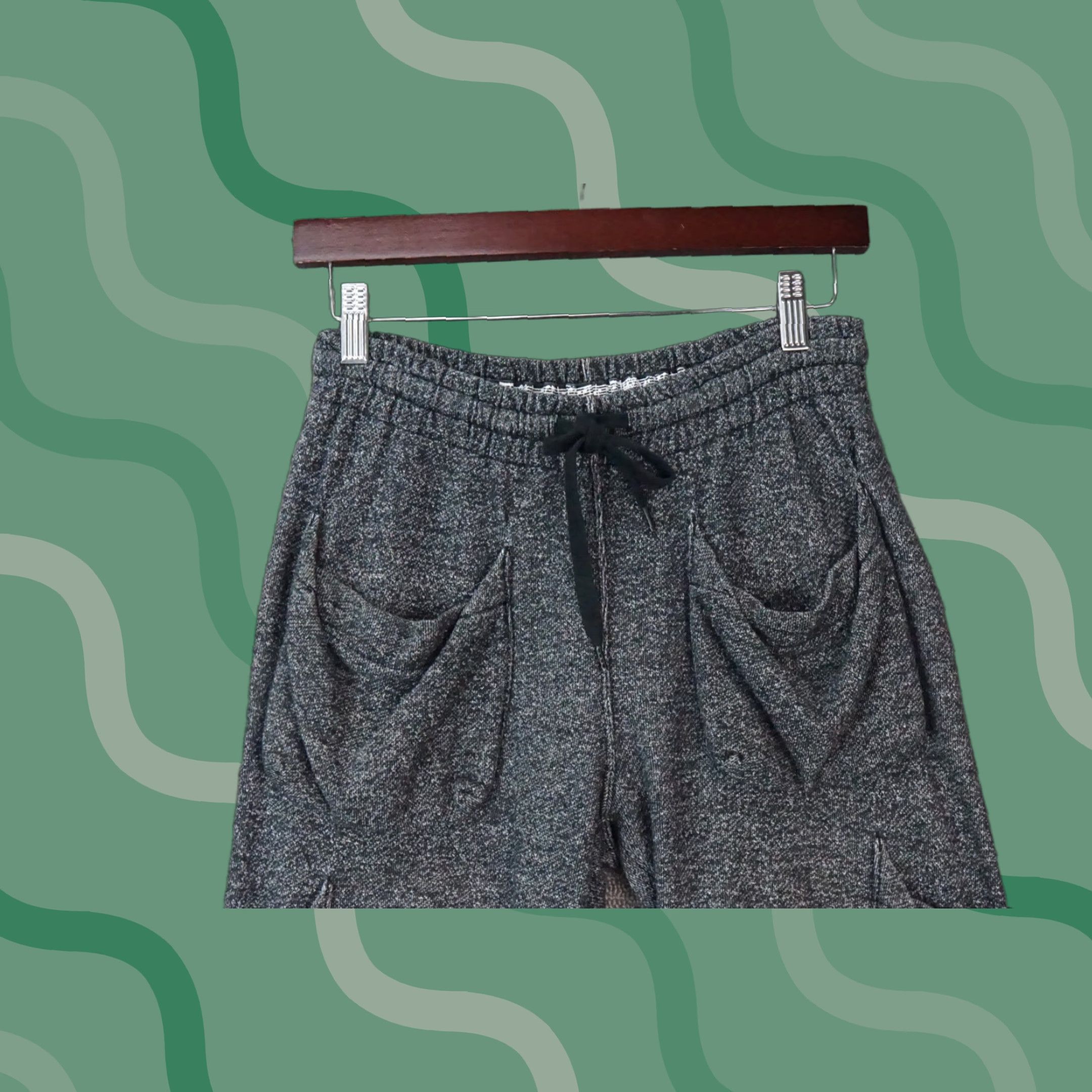 n (n) By Number (N)INE Cargo Sweat Pants Women's Gray Size 2