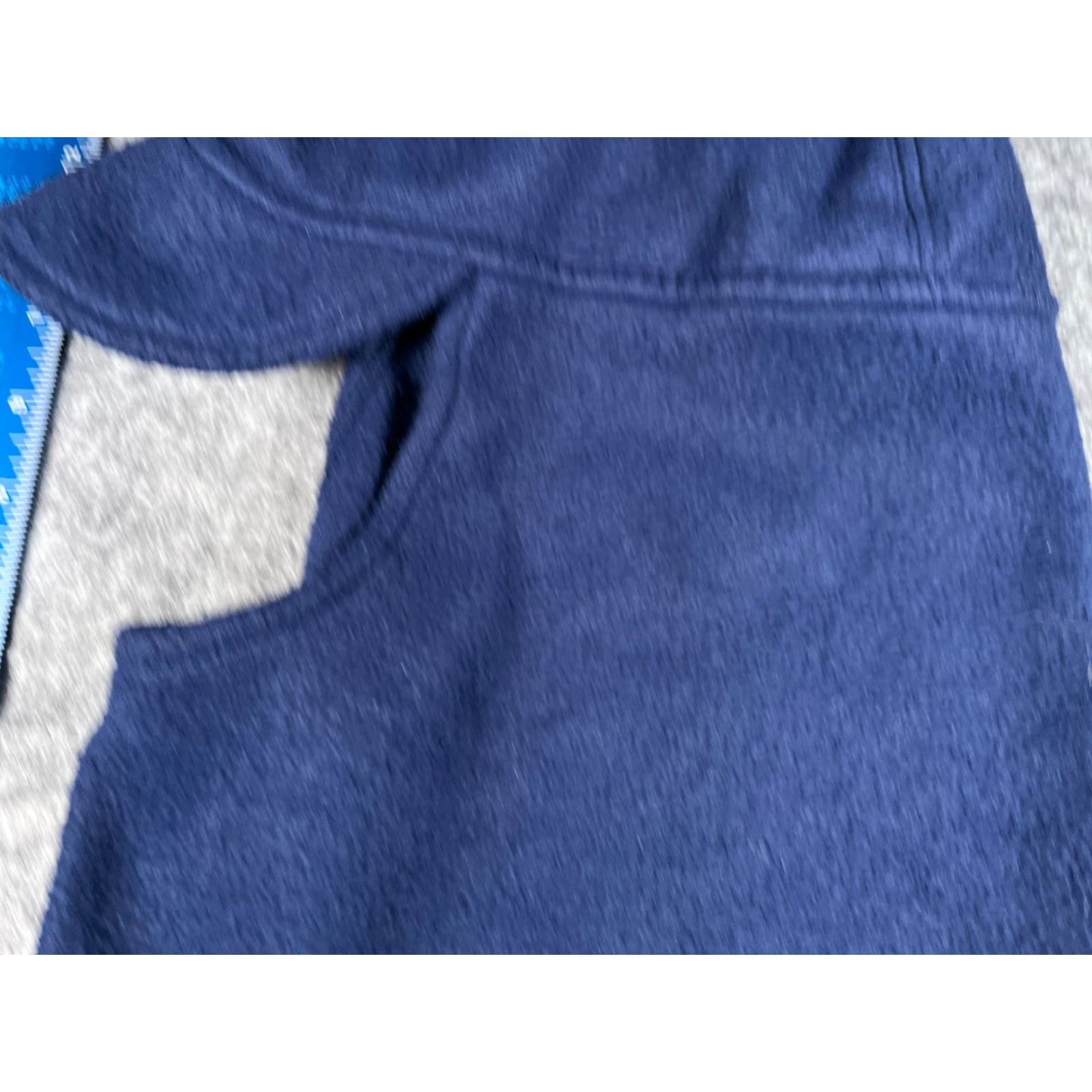 Vintage Ski Mask Beanie Adult One Size Blue Knit Polyester Fleece Camp Snow Ski Snowboard Hat/Cap Mens Size US M / EU 48-50 / 2 - 2 Thumbnail