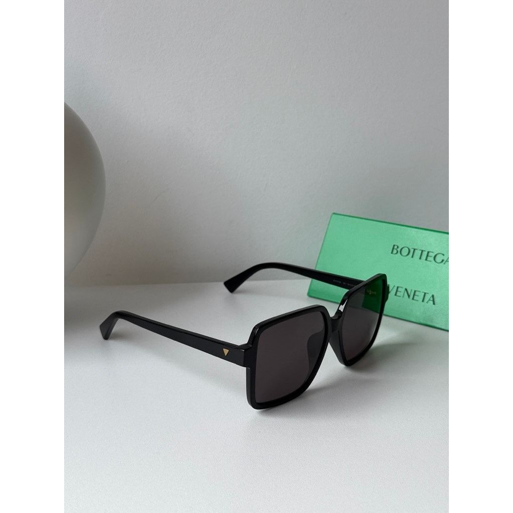 Bottega Veneta NEW Bottega Veneta BV1317SK Black Square Sunglasses Size ONE SIZE - 5 Thumbnail