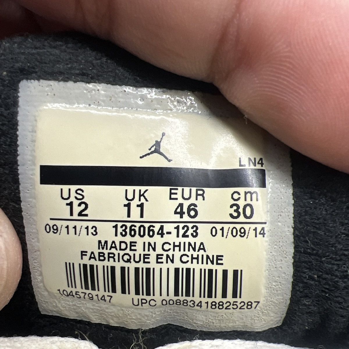 Jordan Brand Air Jordan 3 infrared 23 Size US 12 / EU 45 - 8 Thumbnail